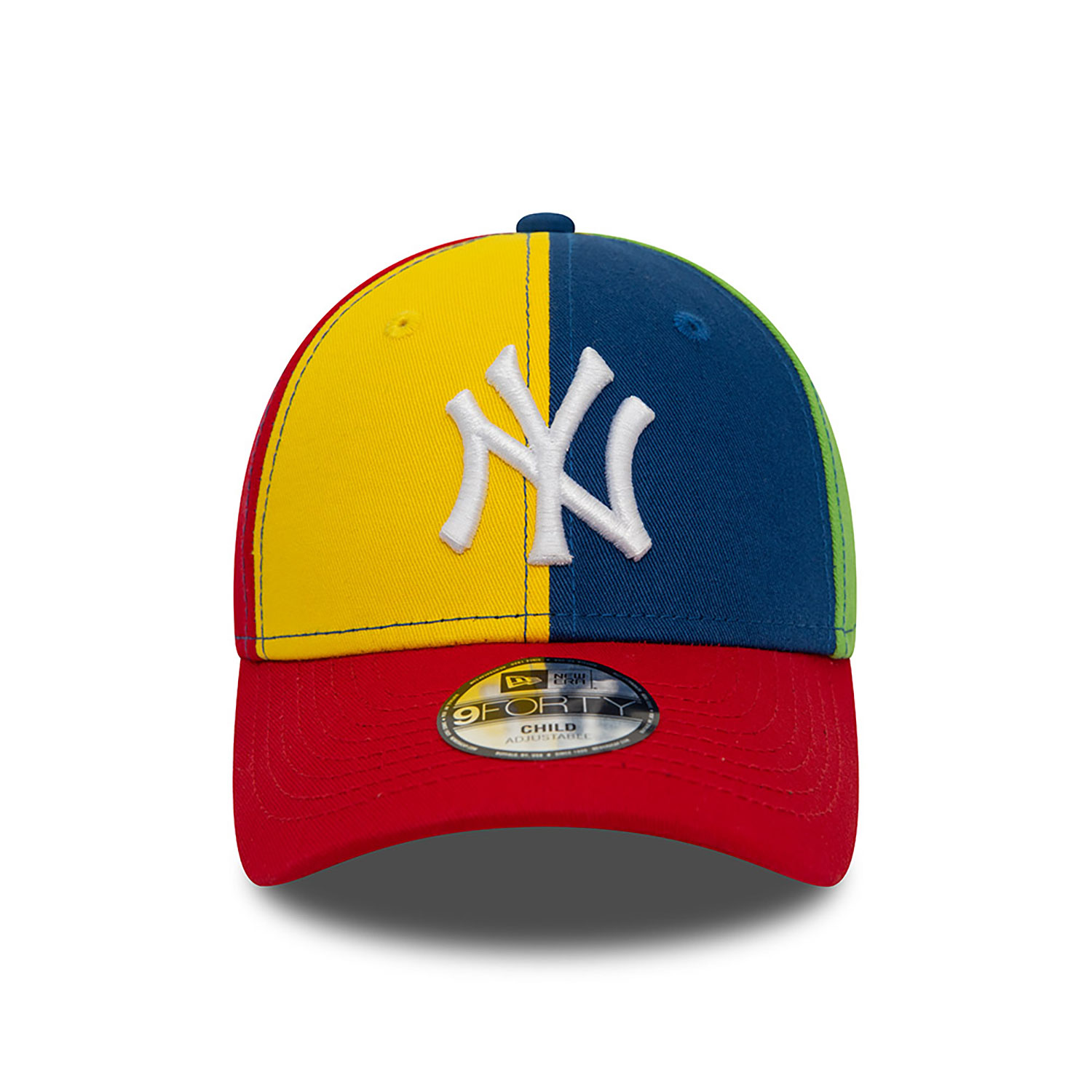 New York Yankees Child MLB Block Navy 9FORTY Adjustable Cap