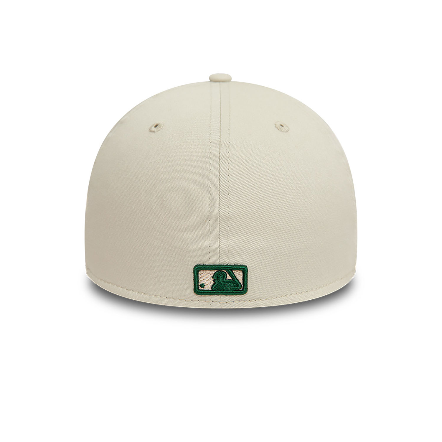 Oakland Athletics MLB Contrast Crown Light Beige 39THIRTY Stretch Fit Cap