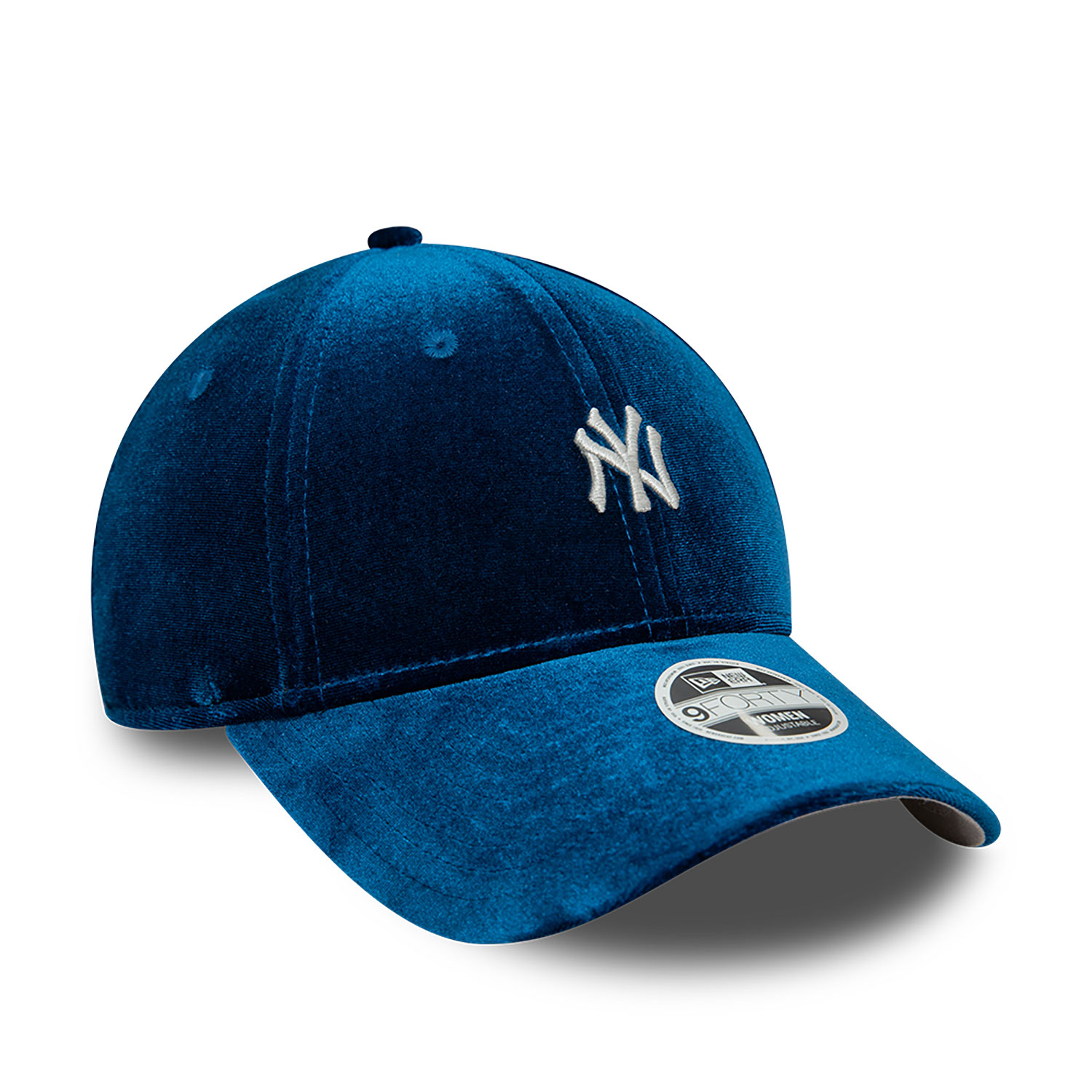 New York Yankees Womens Shimmer Blue 9FORTY Adjustable Cap