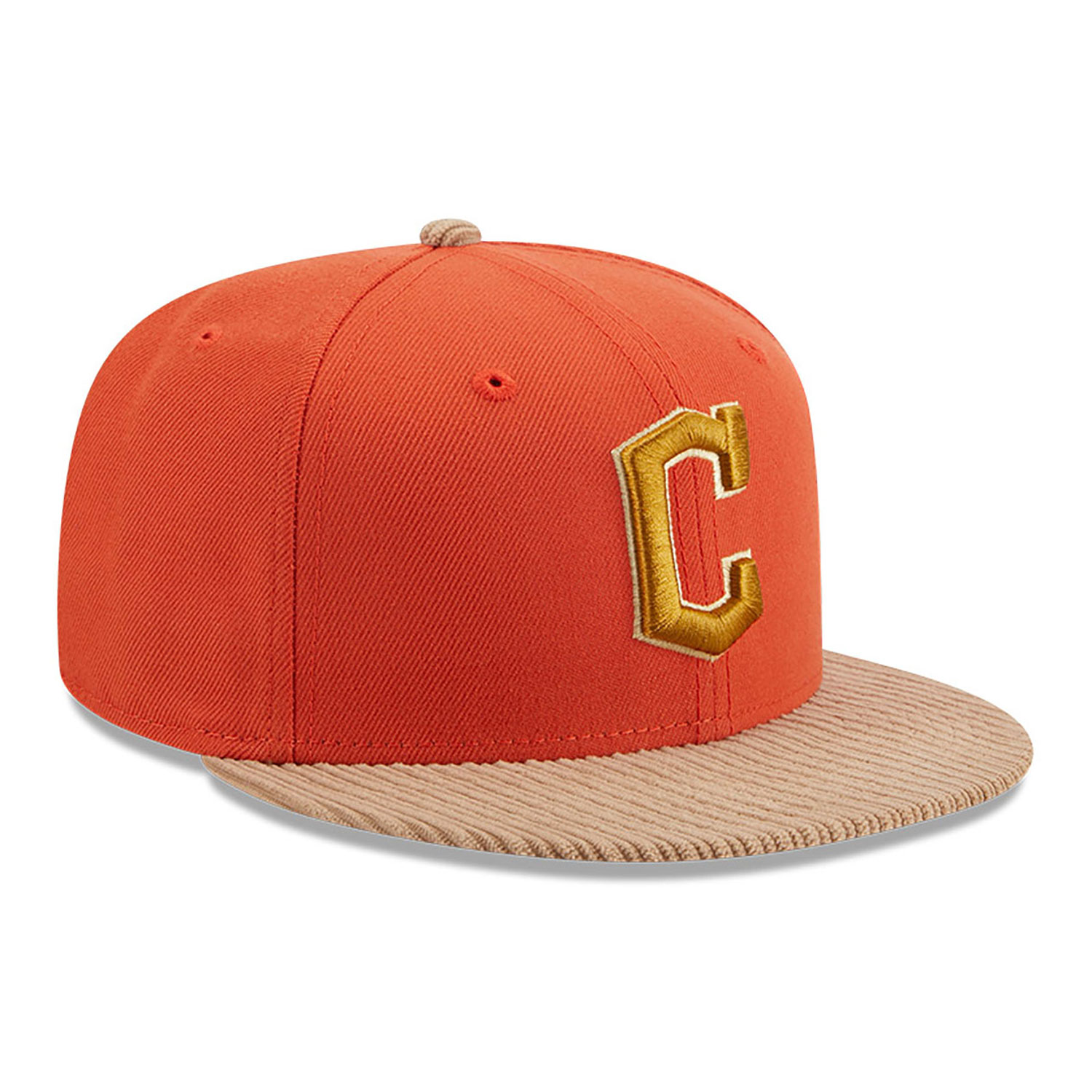 Cleveland Guardians MLB Autumn Wheat Dark Orange 9FIFTY Snapback Cap