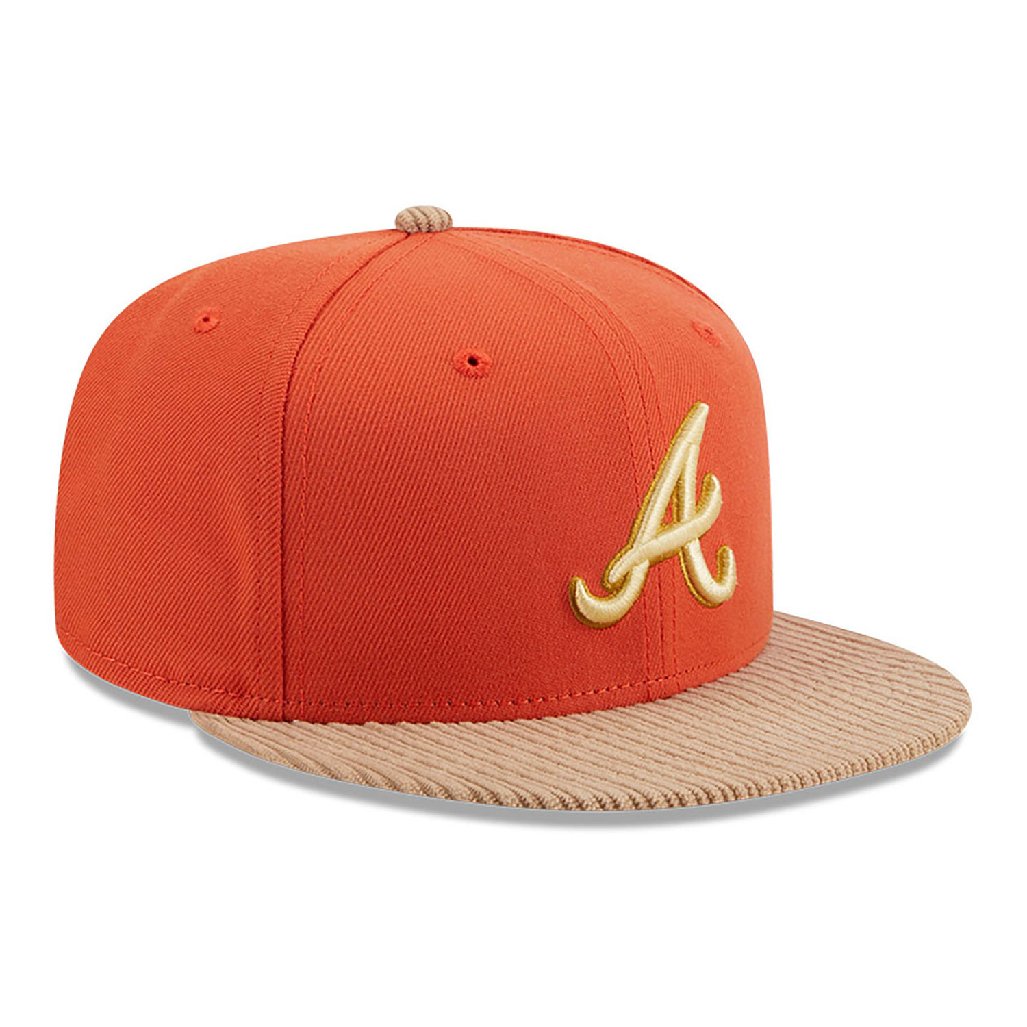 Atlanta Braves MLB Autumn Wheat Dark Orange 9FIFTY Snapback Cap