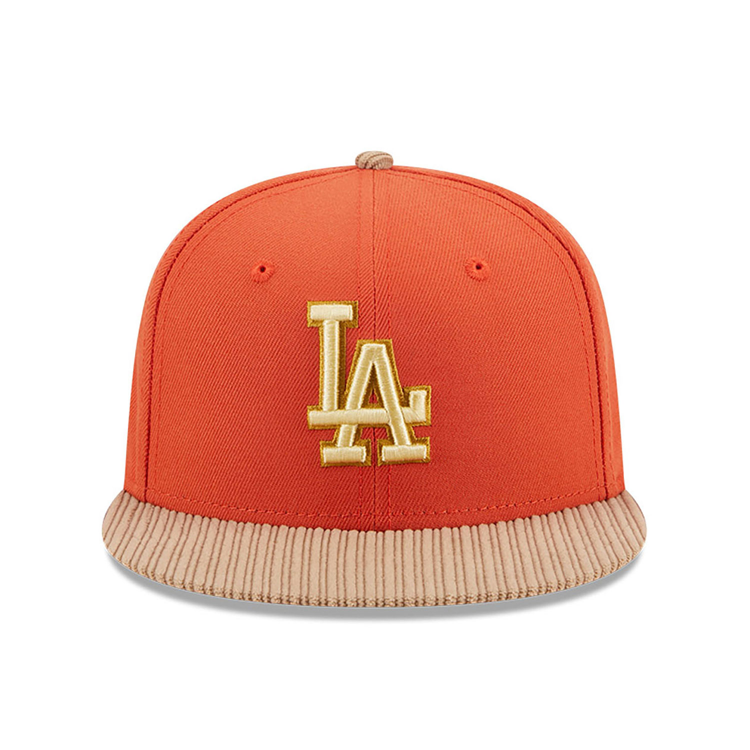 LA Dodgers MLB Autumn Wheat Dark Orange 9FIFTY Snapback Cap