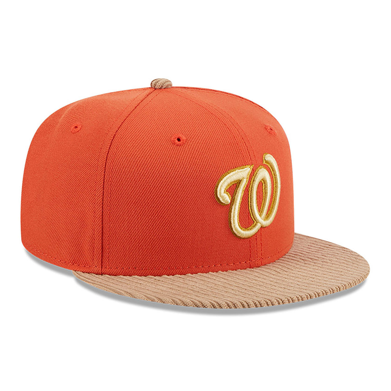 Washington Nationals MLB Autumn Wheat Dark Orange 9FIFTY Snapback Cap
