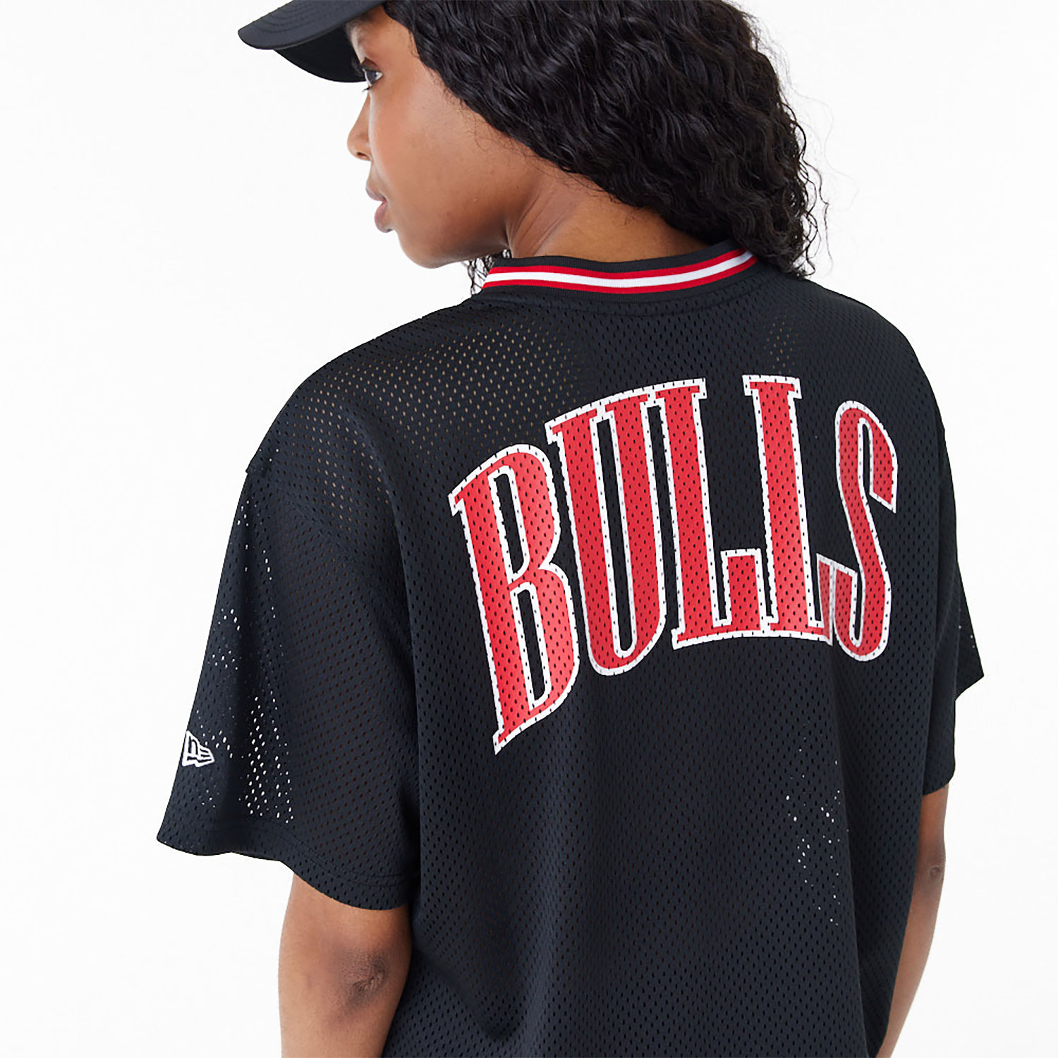 Chicago Bulls Womens NBA Black Mesh Dress