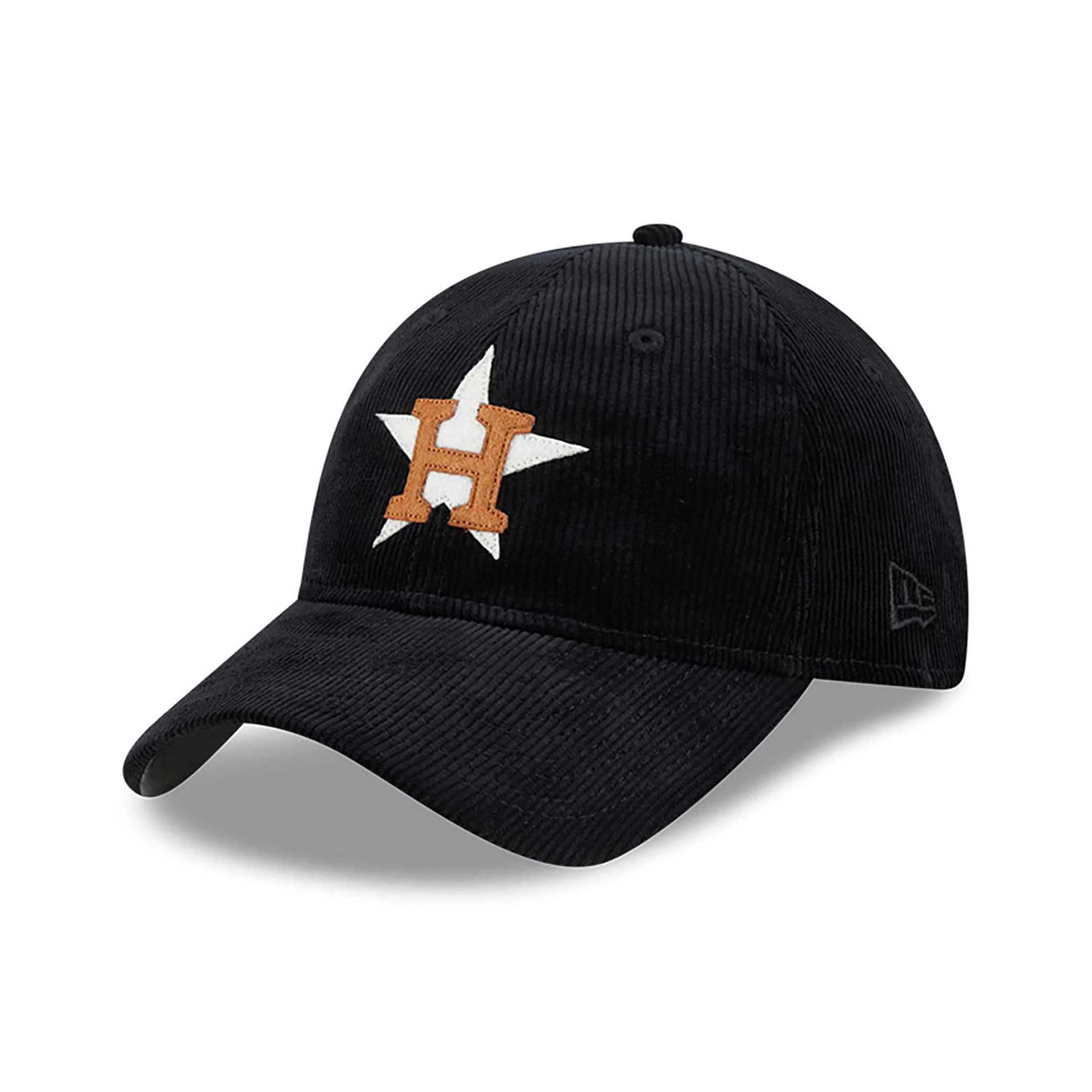 Houston Astros Cord Black 9TWENTY Adjustable Cap