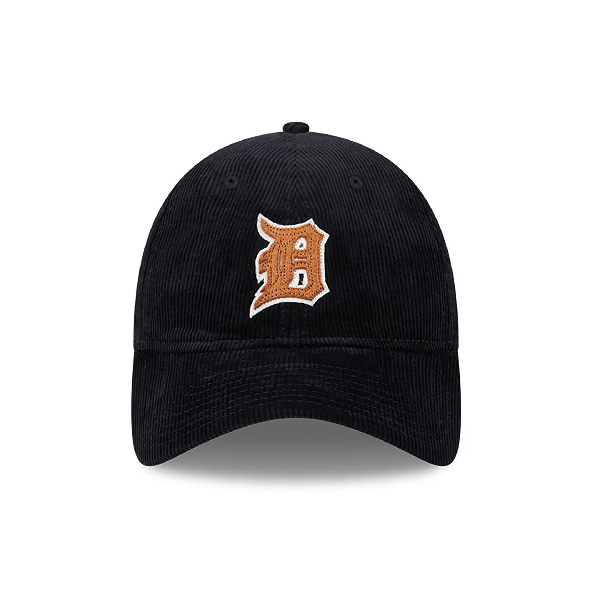 Detroit Tigers Cord Black 9TWENTY Adjustable Cap