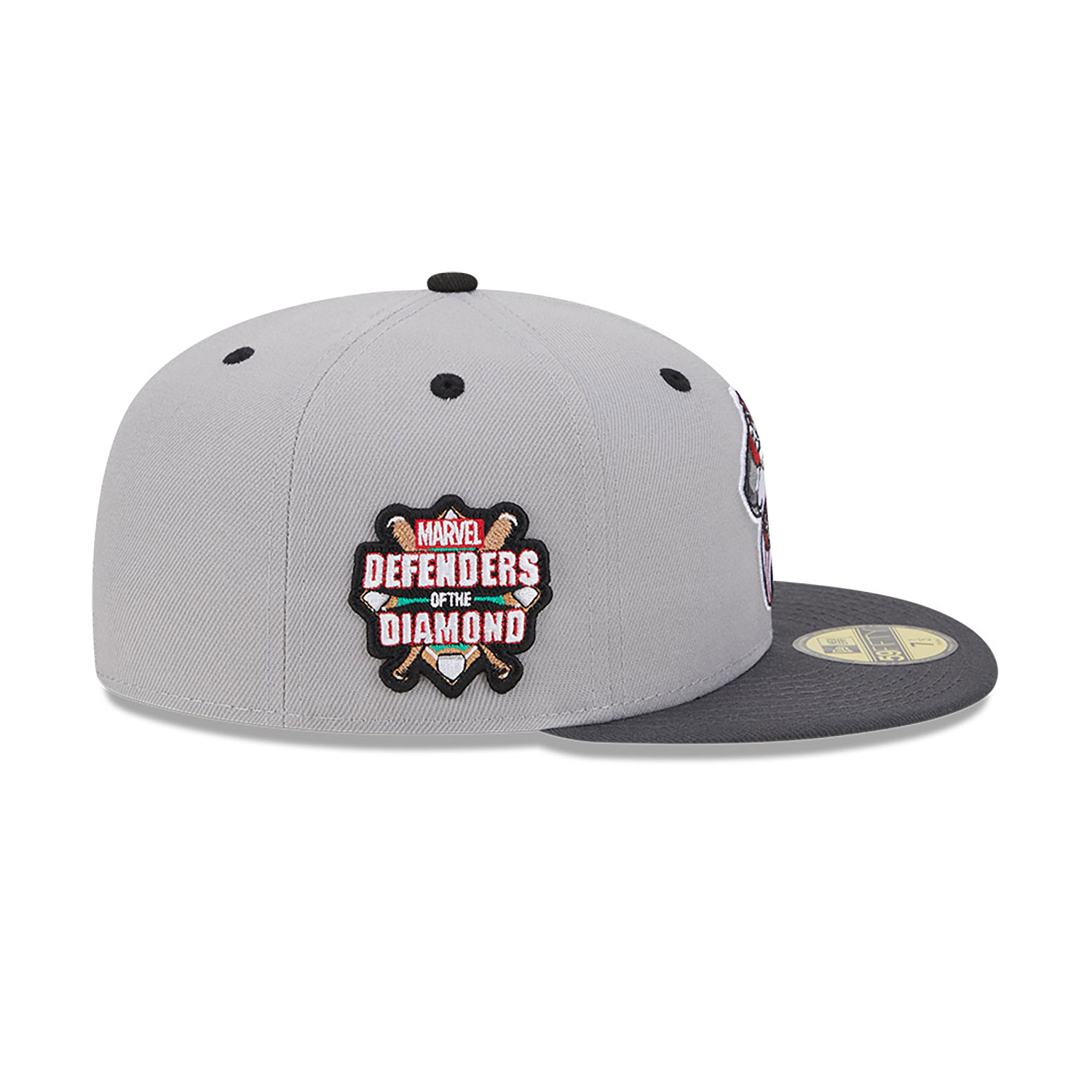 Lehigh Valley Iron Pigs MiLB X Marvel Grey 59FIFTY Fitted Cap
