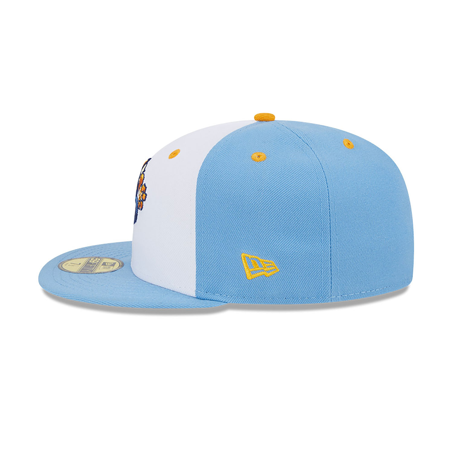 Montgomery Biscuits MiLB X Marvel Light Blue 59FIFTY Fitted Cap