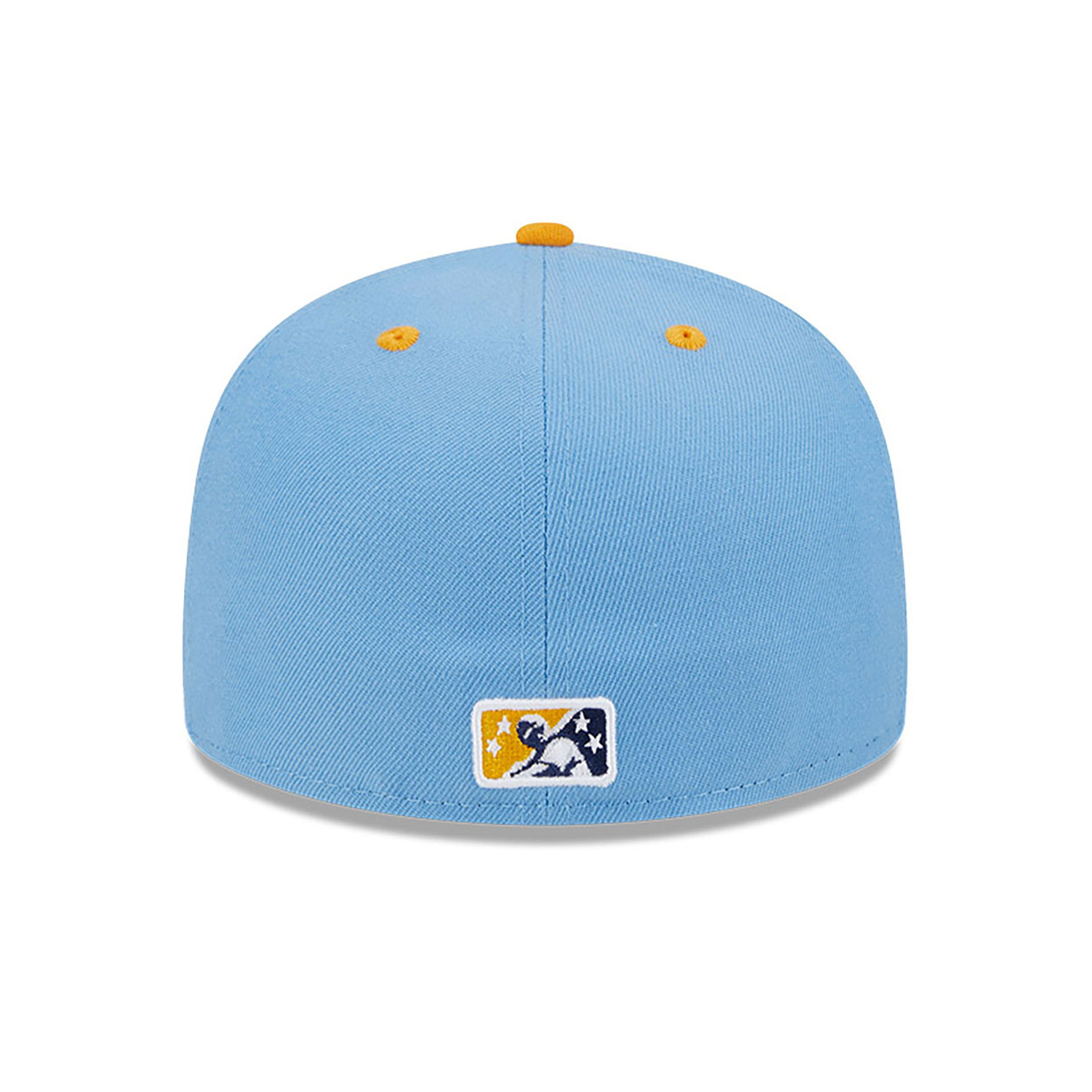Montgomery Biscuits MiLB X Marvel Light Blue 59FIFTY Fitted Cap