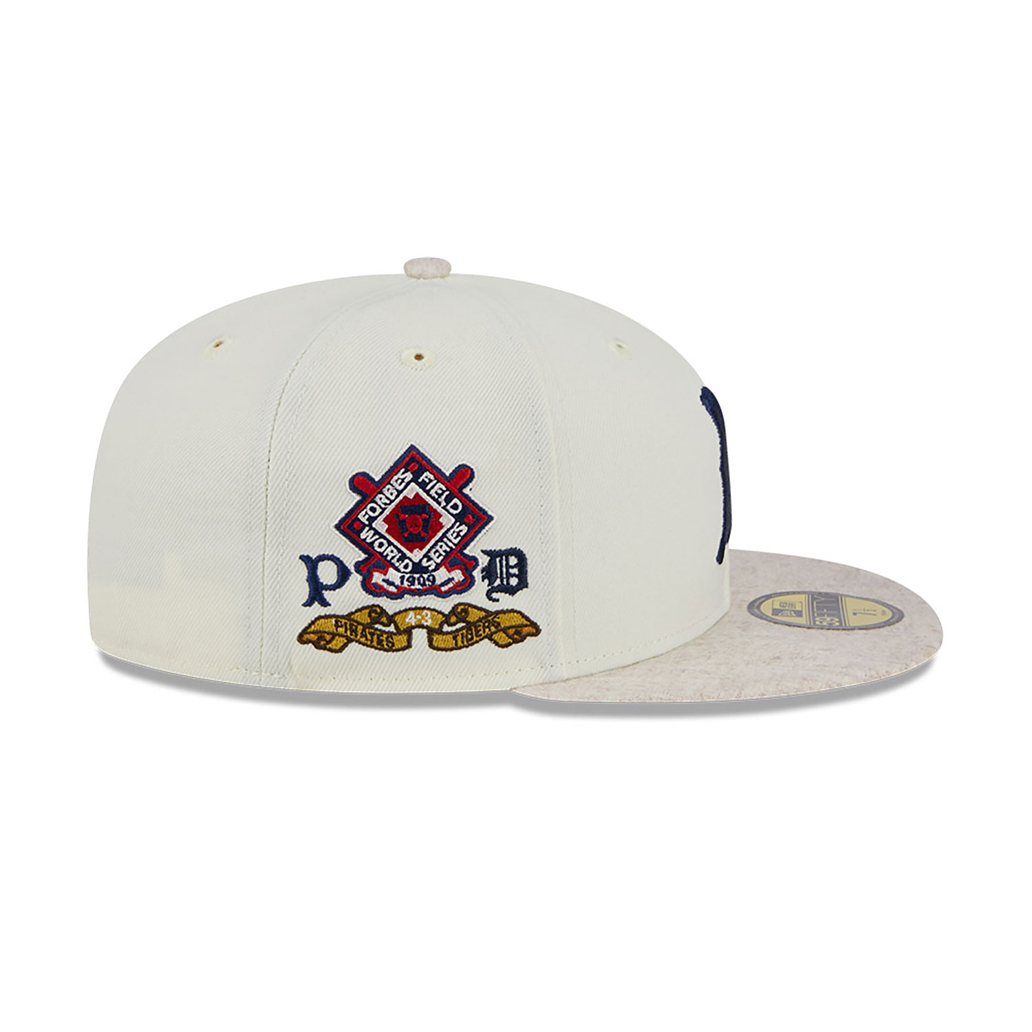 Pittsburgh Pirates Match-Up White 59FIFTY Fitted Cap