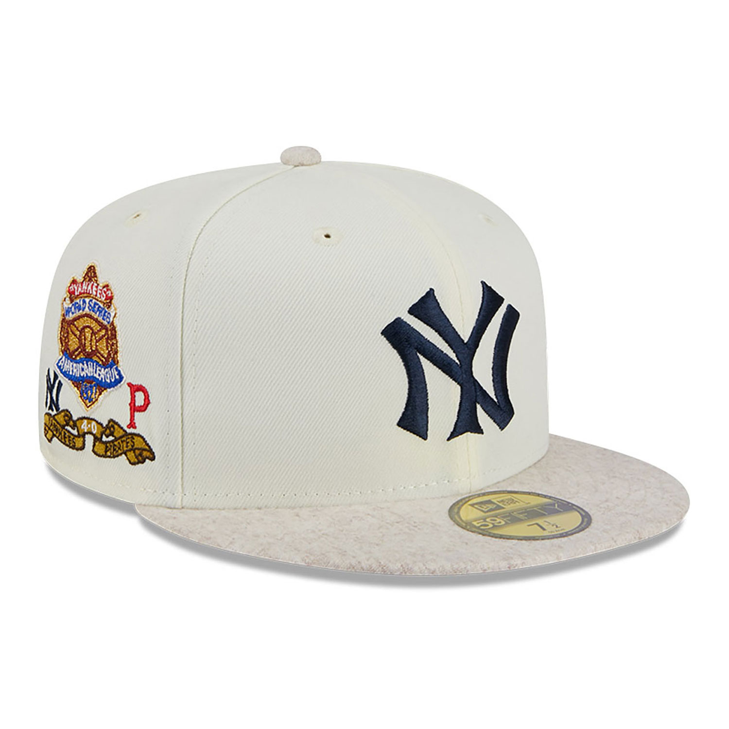 New York Yankees Match-Up White 59FIFTY Fitted Cap