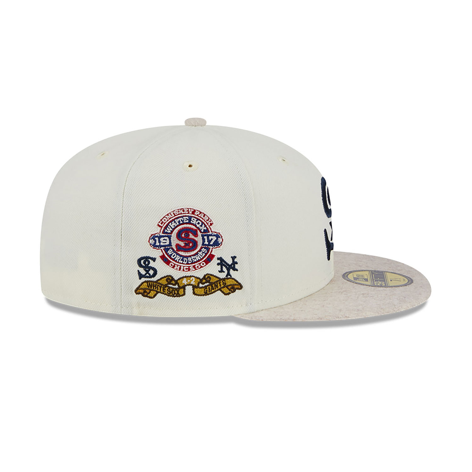 Chicago White Sox Match-Up White 59FIFTY Fitted Cap