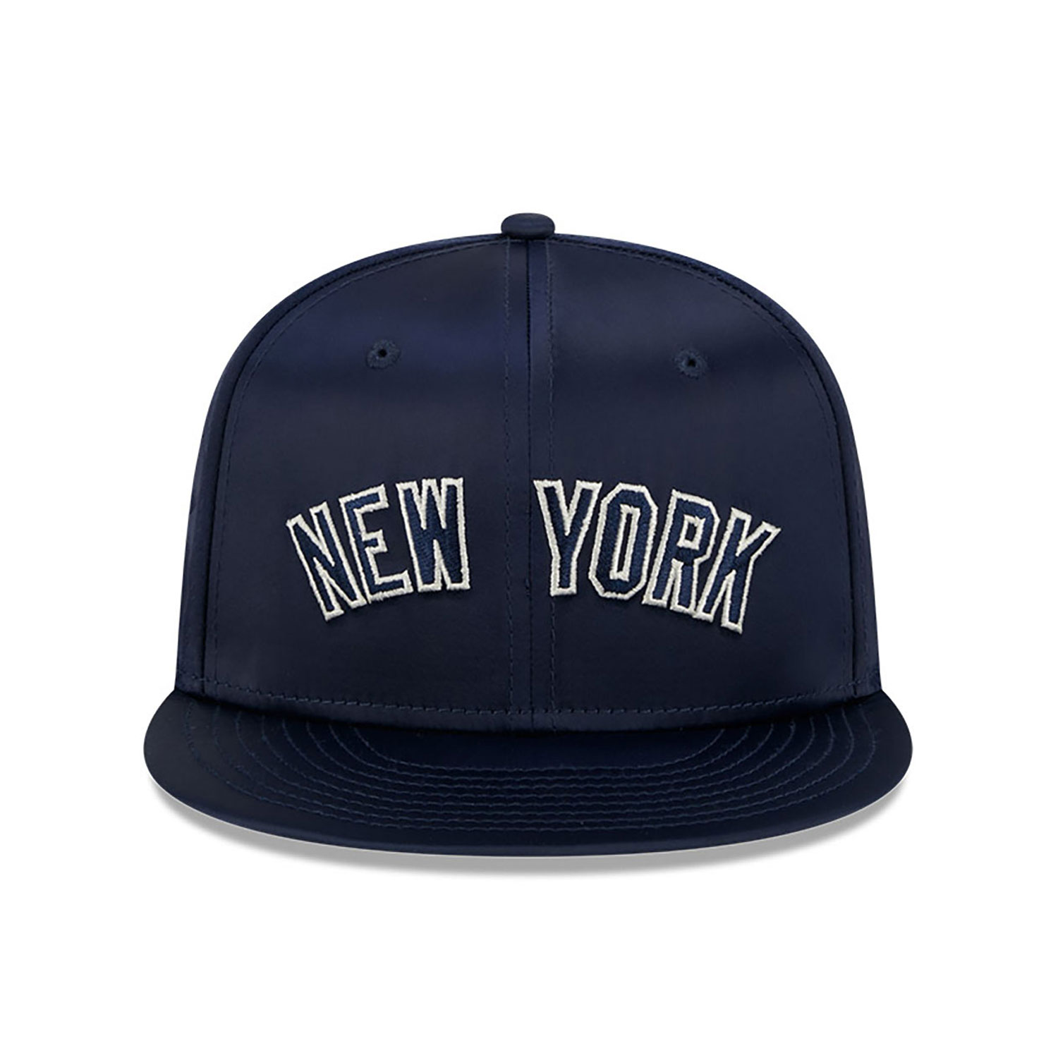 New York Yankees Satin Script Navy 9FIFTY Snapback Cap