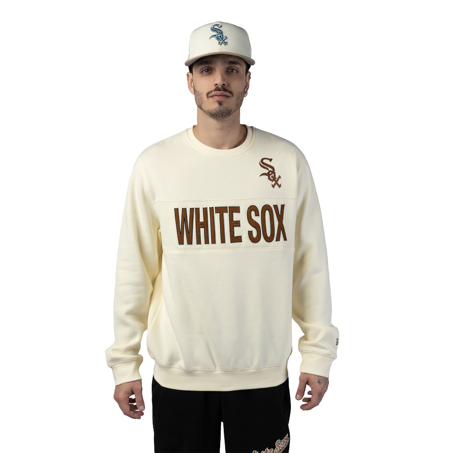 Chicago White Sox MLB Cord White Crew Neck Sweatshirt