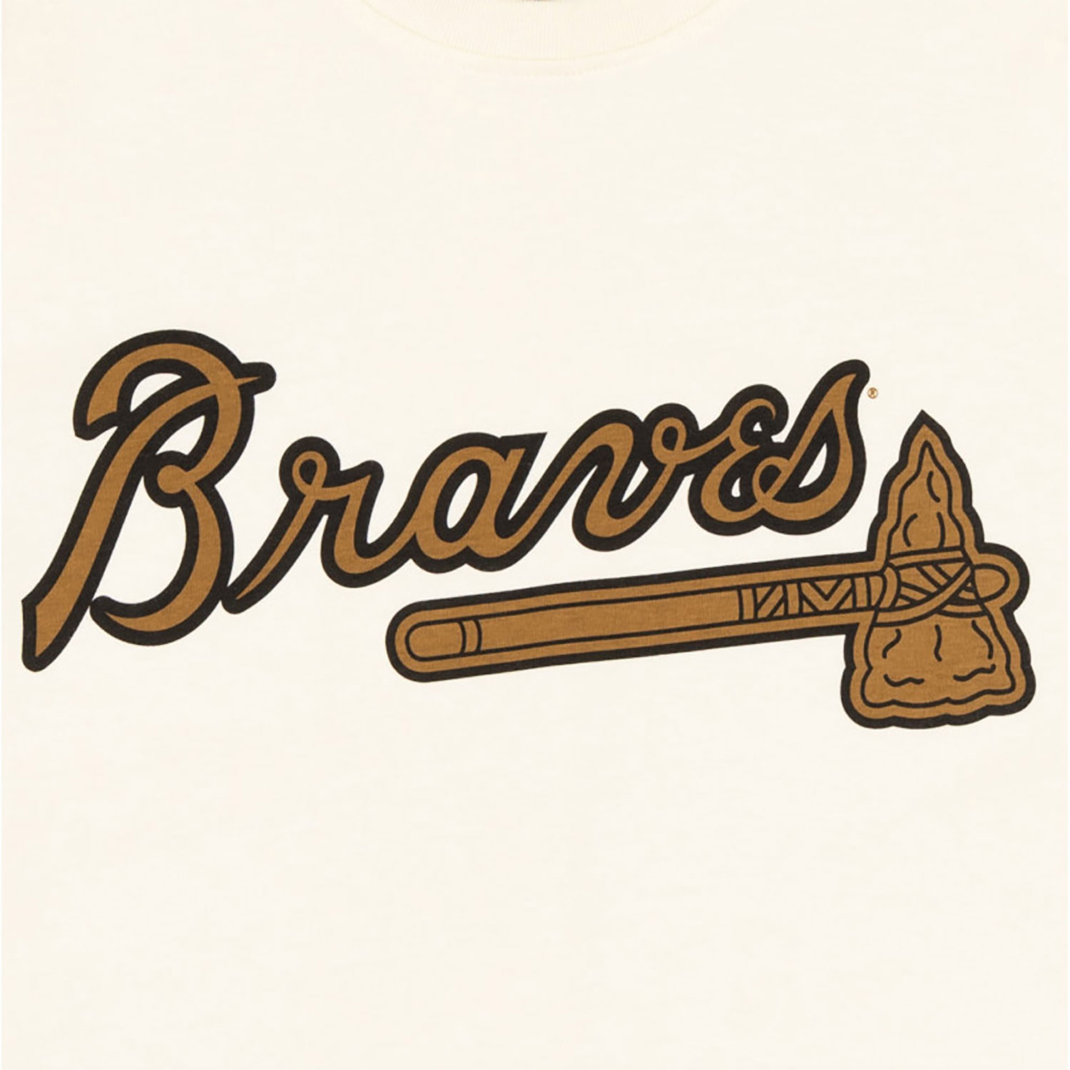 Atlanta Braves MLB Cord White T-Shirt