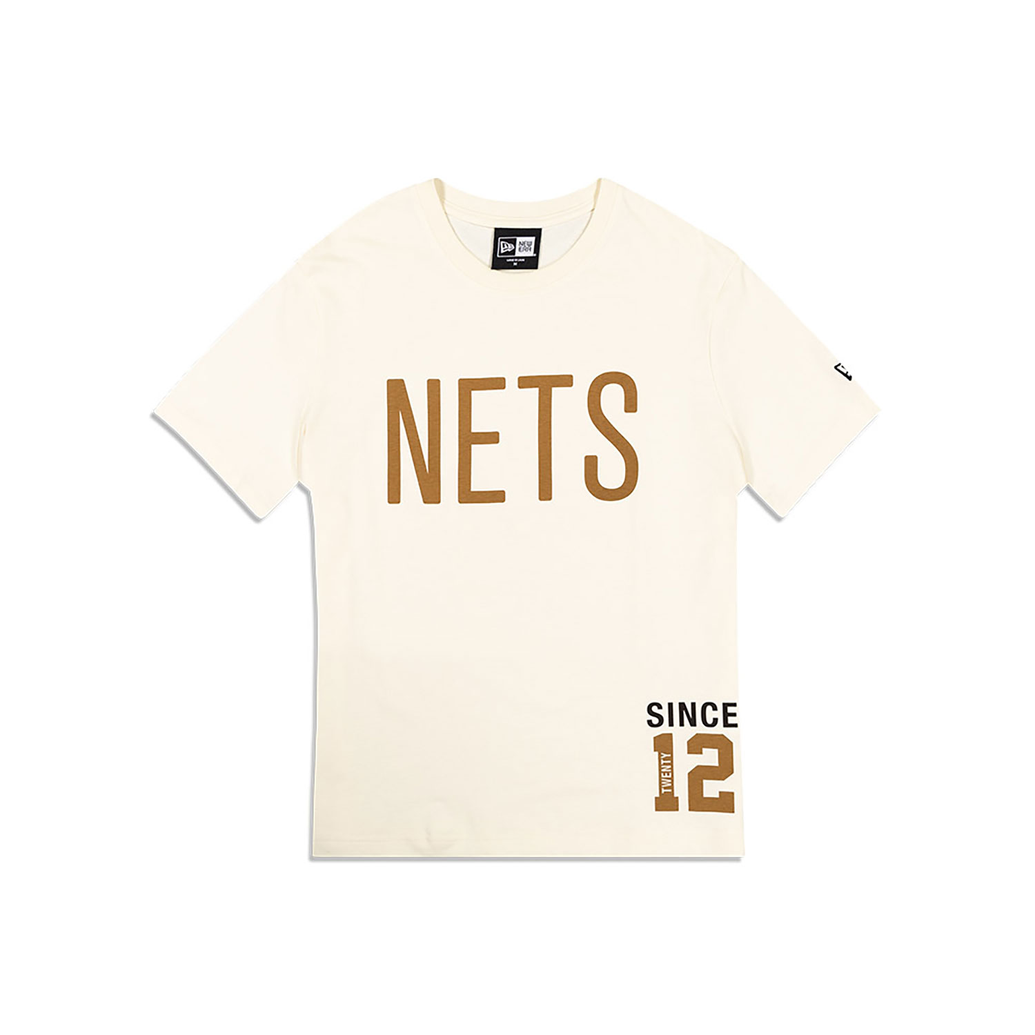 Brooklyn Nets NBA Cord White T-Shirt