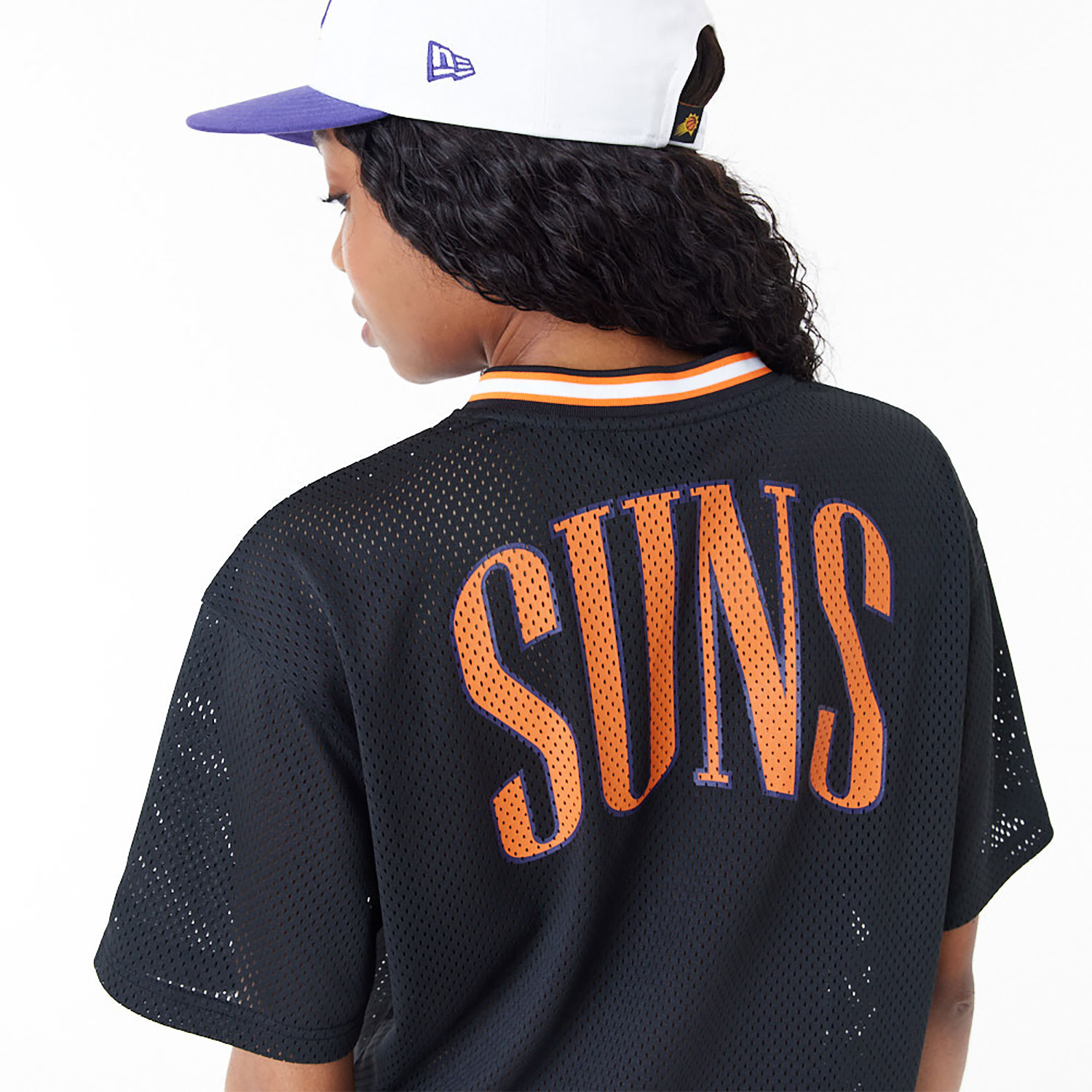Phoenix Suns Womens NBA Black Mesh Dress