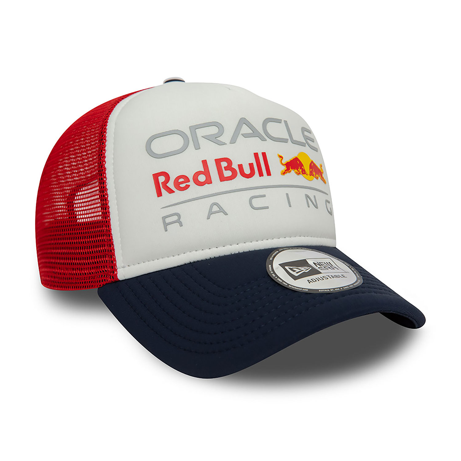 Red Bull Racing Colour Block Red E-Frame Trucker Cap