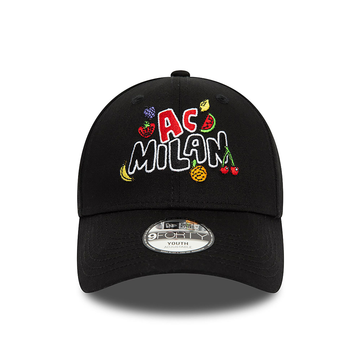 AC Milan Youth Doodle Black 9FORTY Adjustable Cap