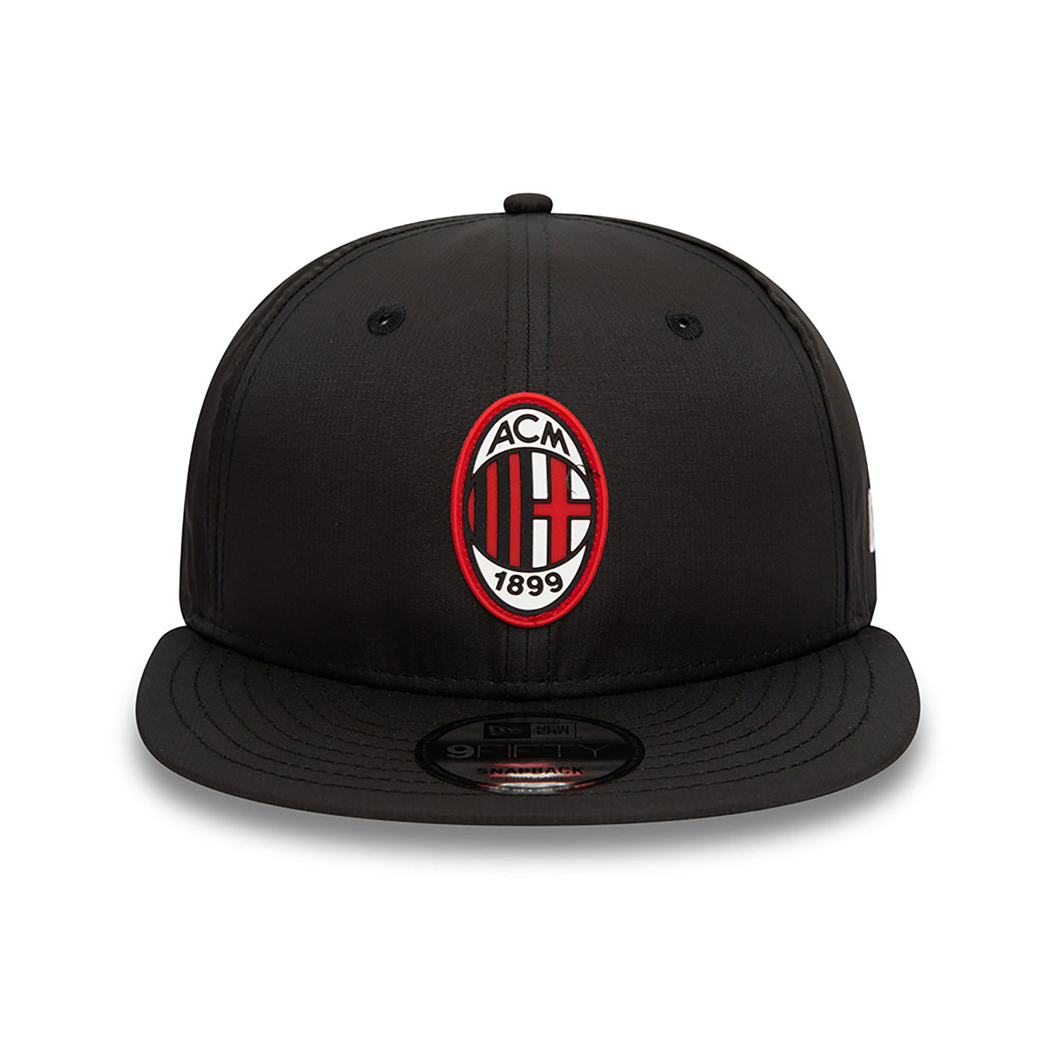 AC Milan Ripstop Black 9FIFTY Snapback Cap