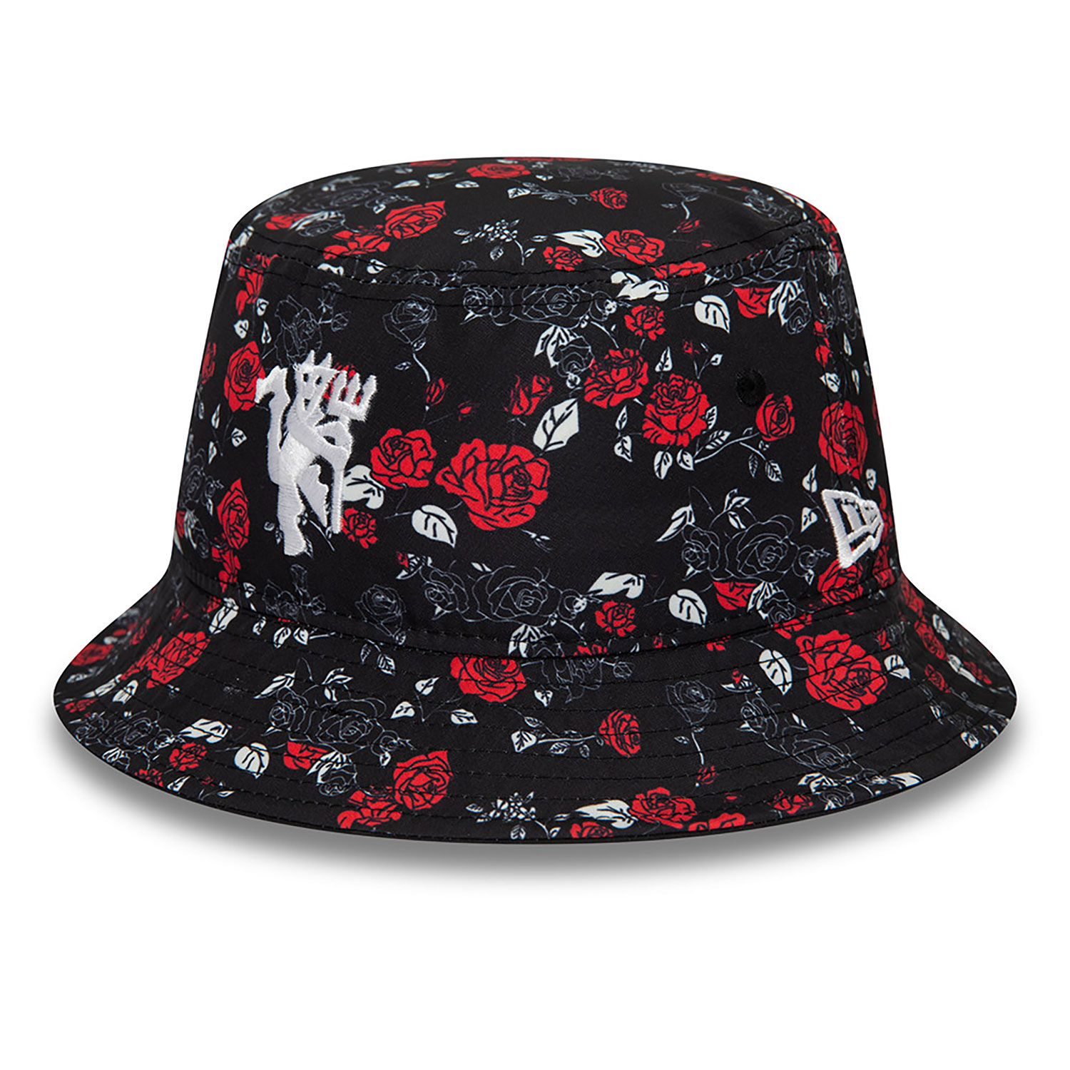 Floral All Over Print Manchester United FC Bucket Hat