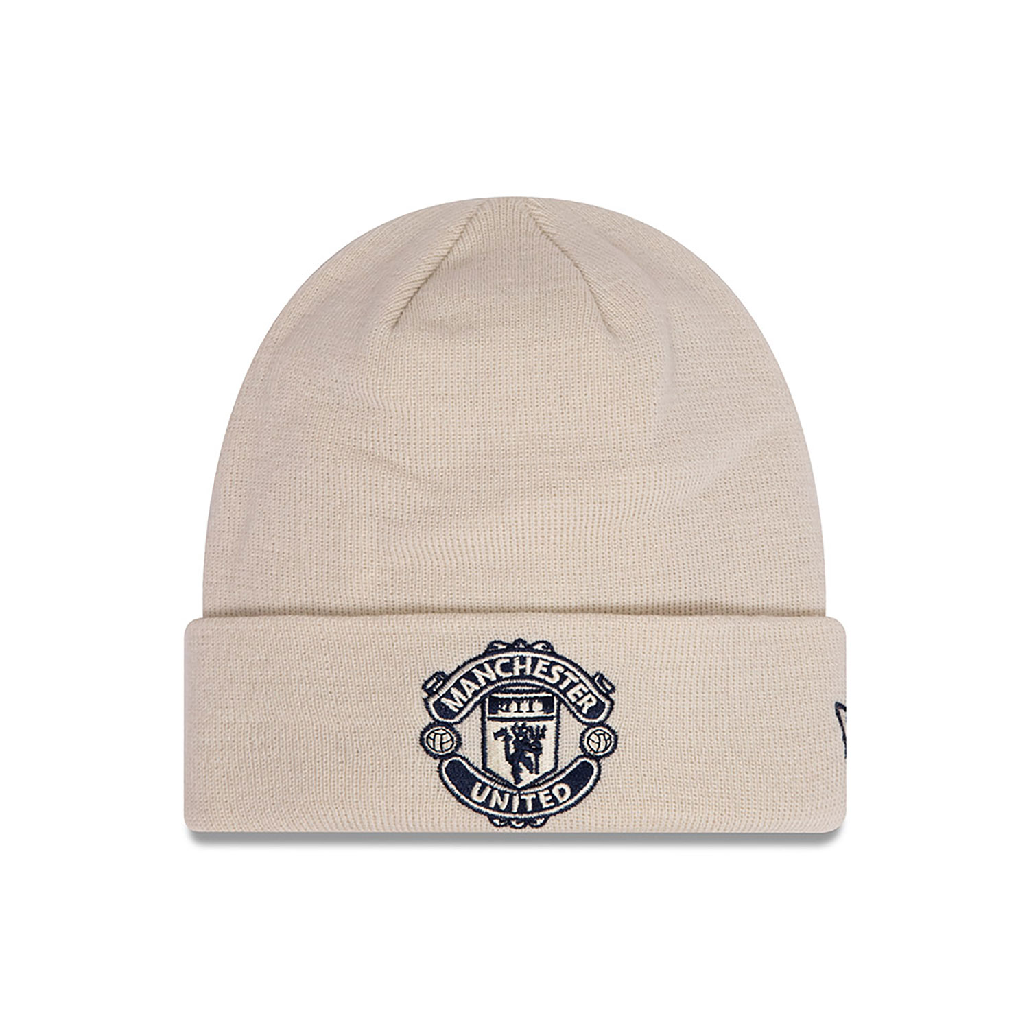 Manchester United FC Seasonal Pop Stone Cuff Knit Beanie Hat