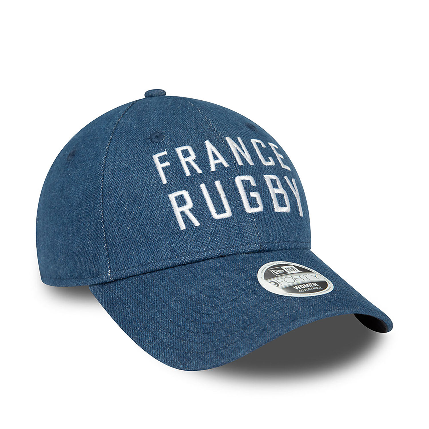 French Federation Of Rugby Womens Denim Blue 9FORTY Adjustable Cap