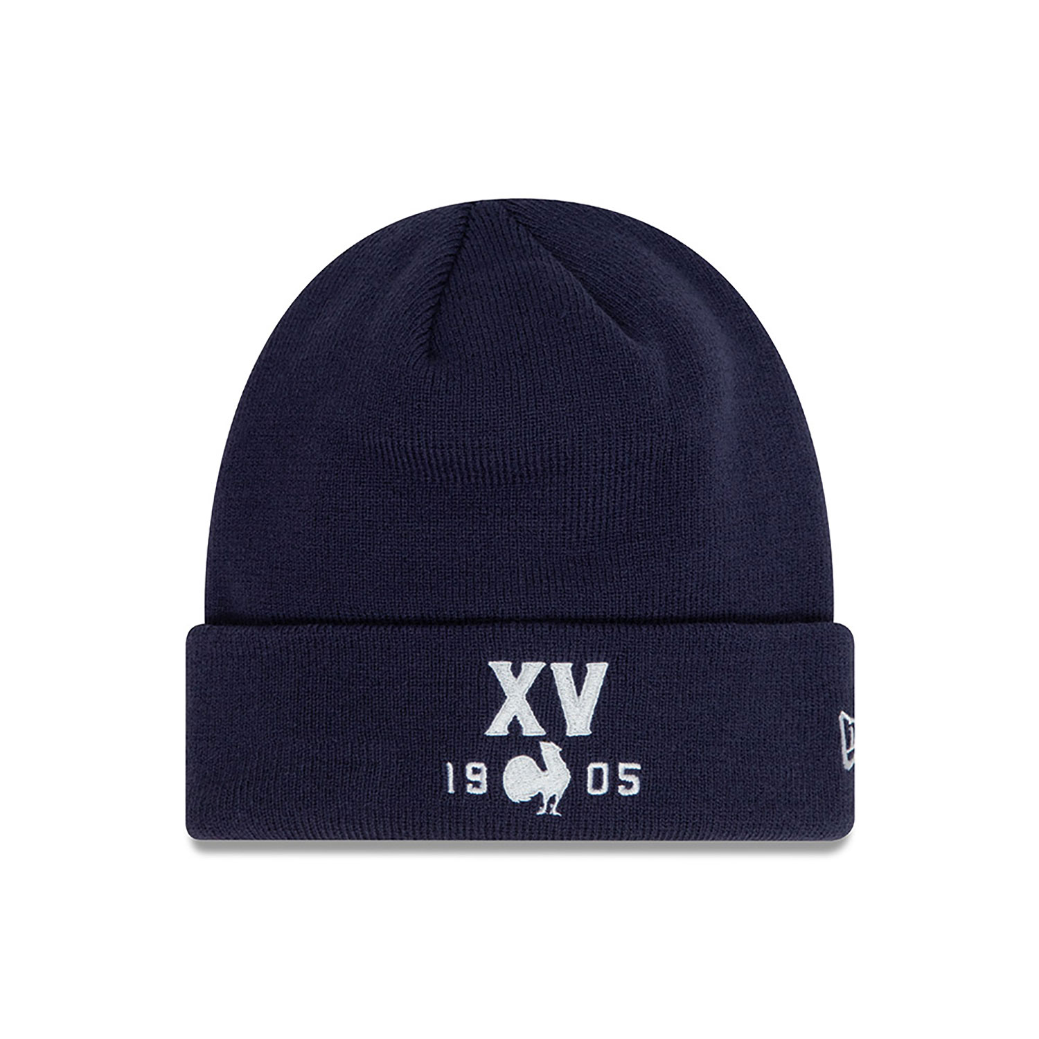 French Federation Of Rugby Heritage Navy Cuff Knit Beanie Hat
