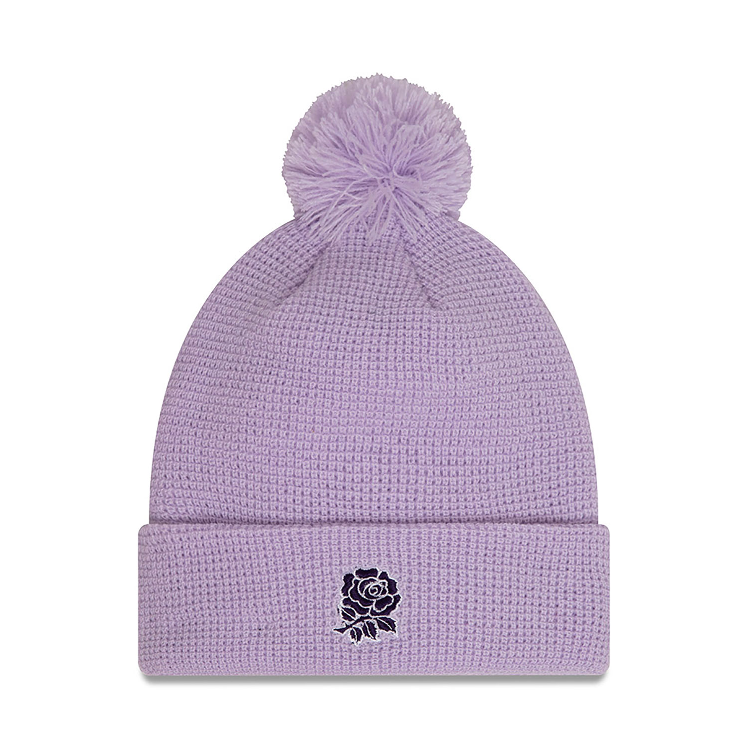 Rugby Football Union Purple Waffle Knit Beanie Hat