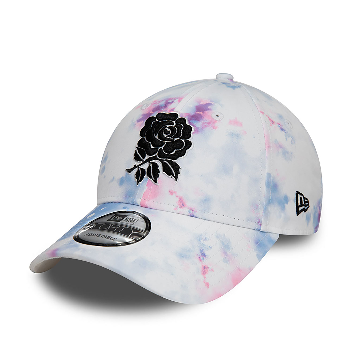 Rugby Football Union All Over Print Tiedye White 9FORTY Adjustable Cap