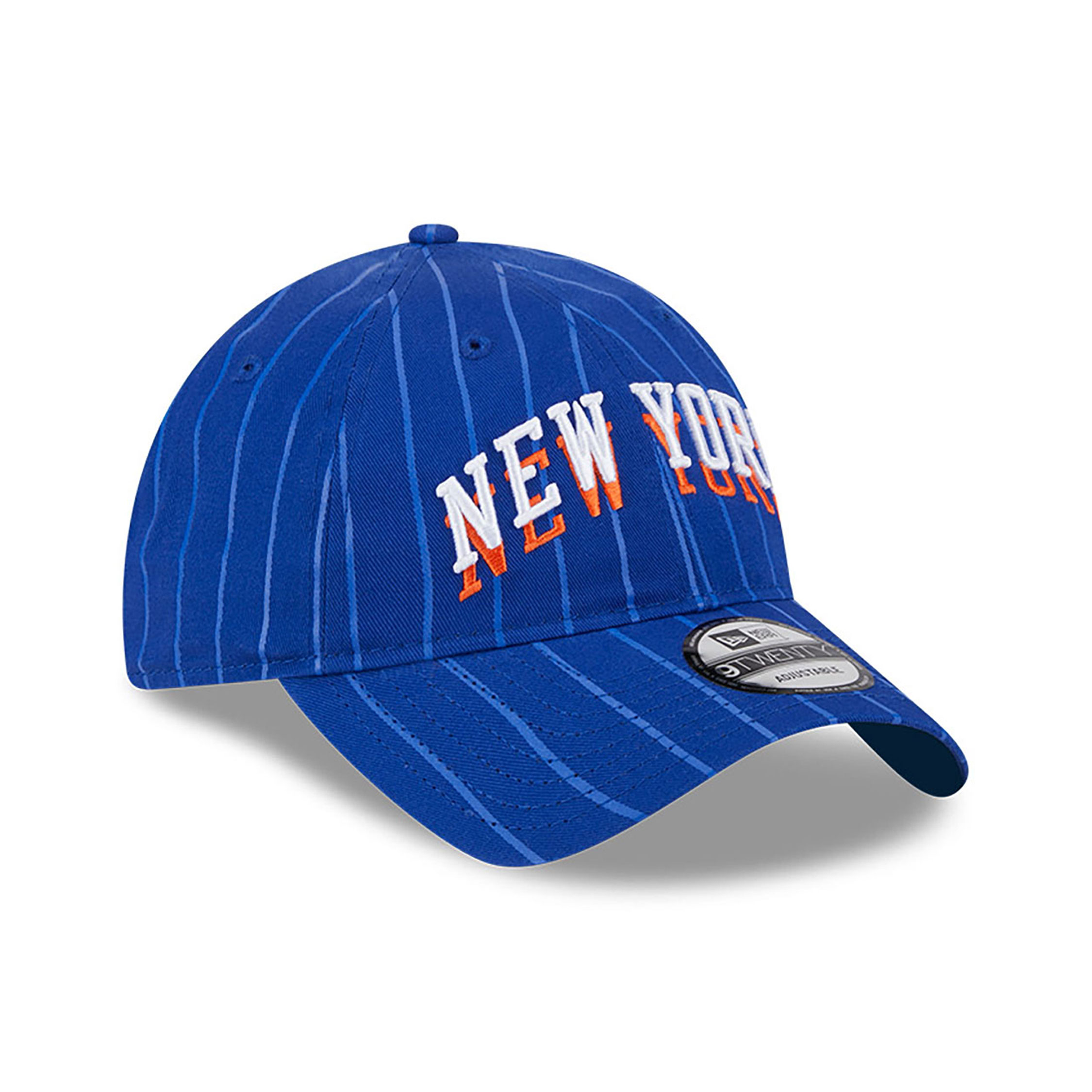 New York Knicks NBA City Edition Blue 9TWENTY Adjustable Cap