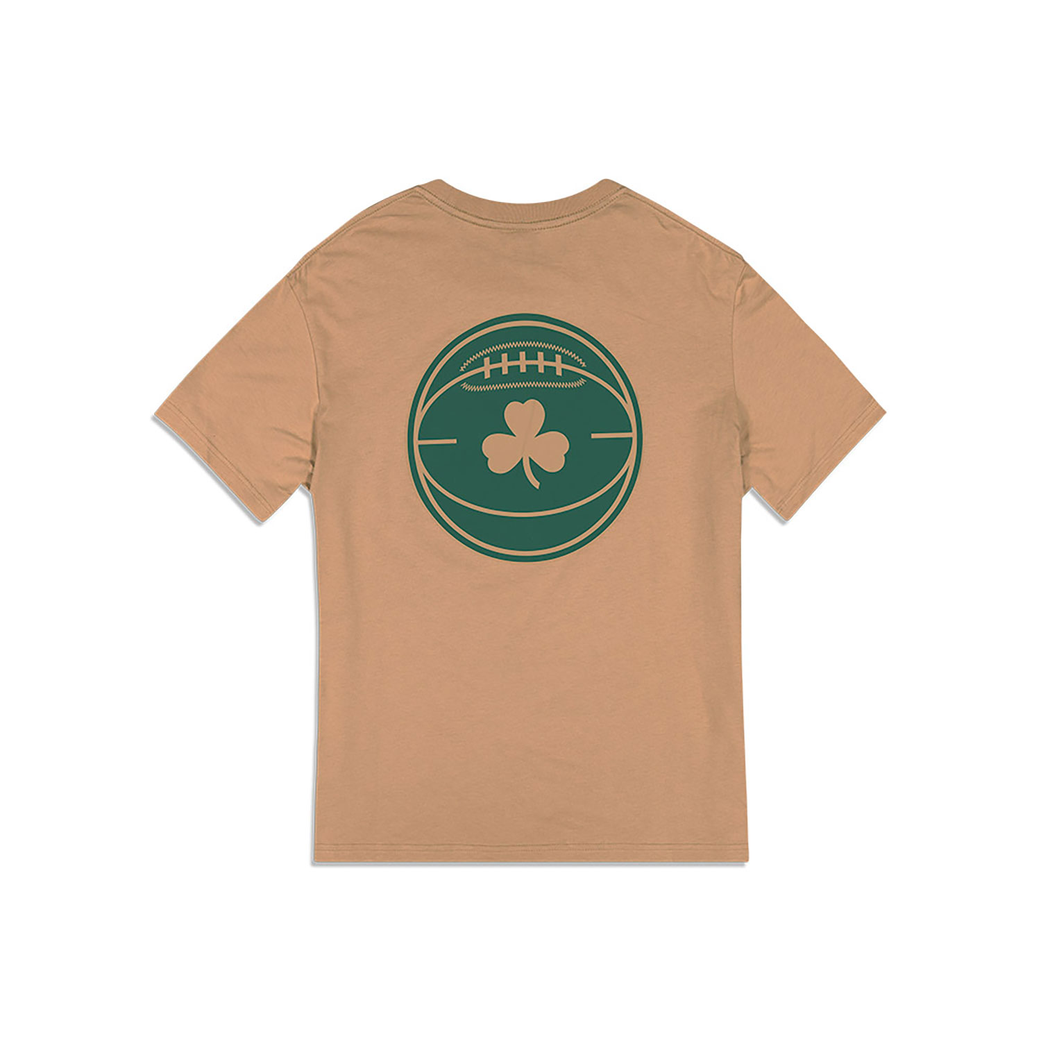 Boston Celtics NBA City Edition Light Beige Oversized T-Shirt