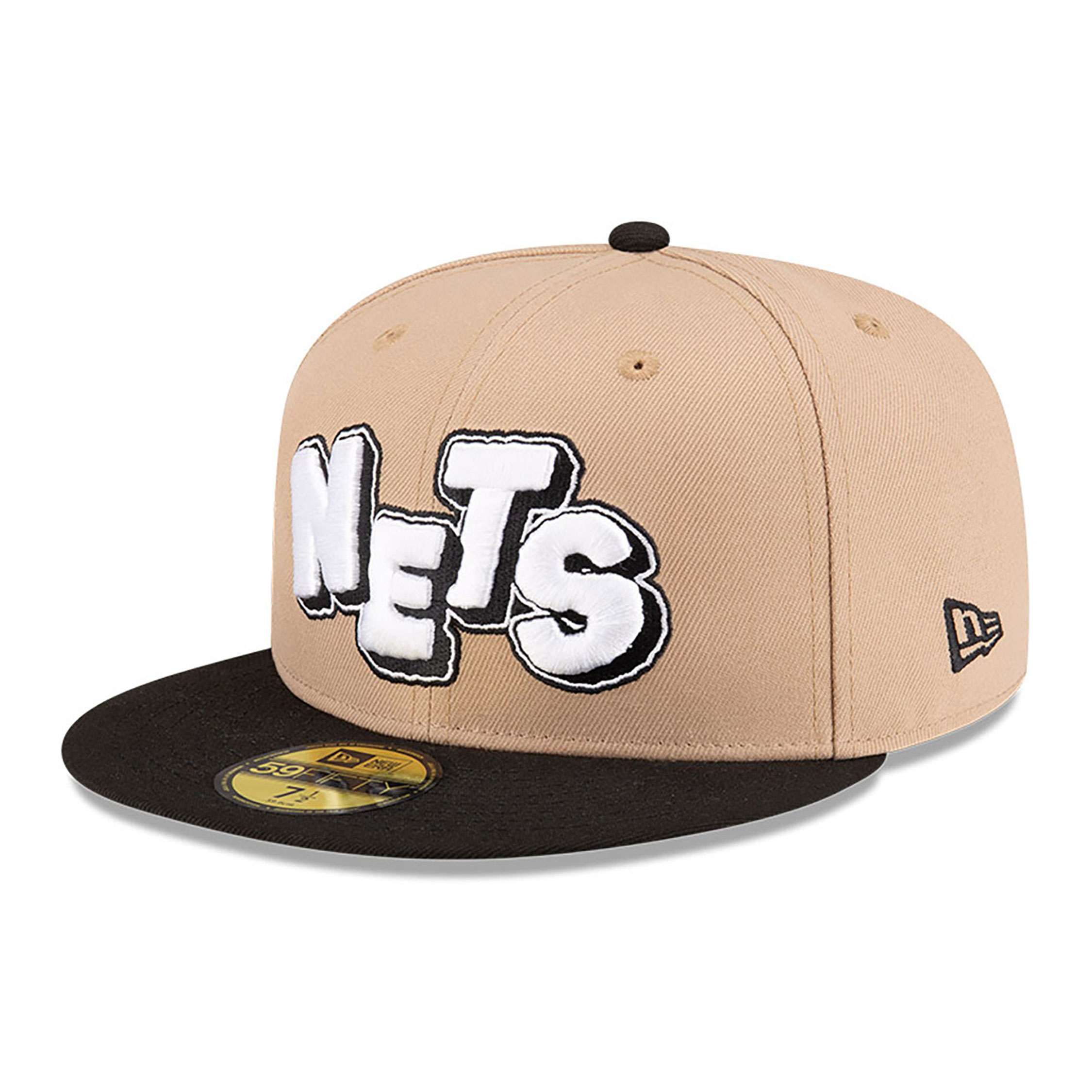 Brooklyn Nets NBA City Edition Beige 59FIFTY Fitted Cap