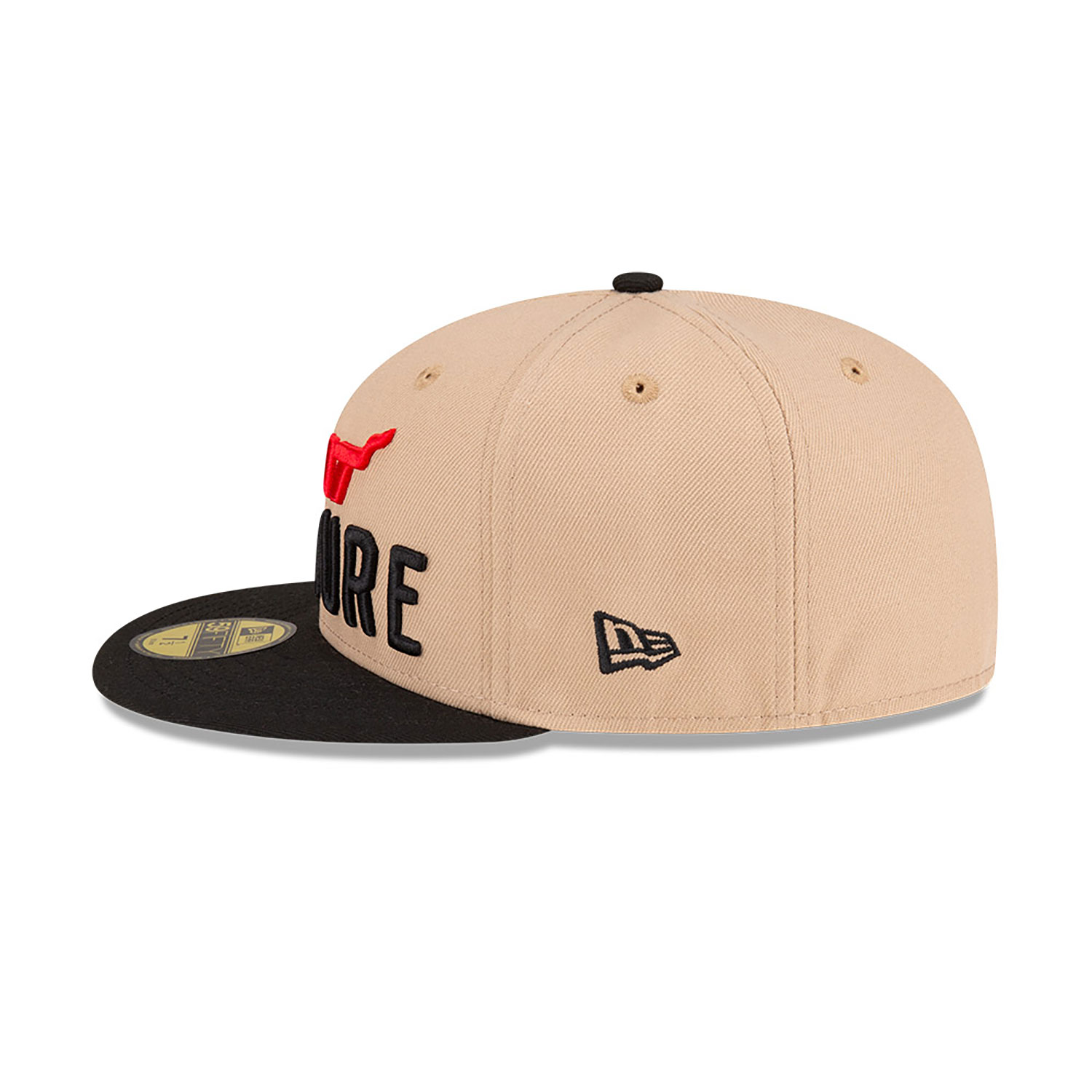 Miami Heat NBA City Edition Beige 59FIFTY Fitted Cap