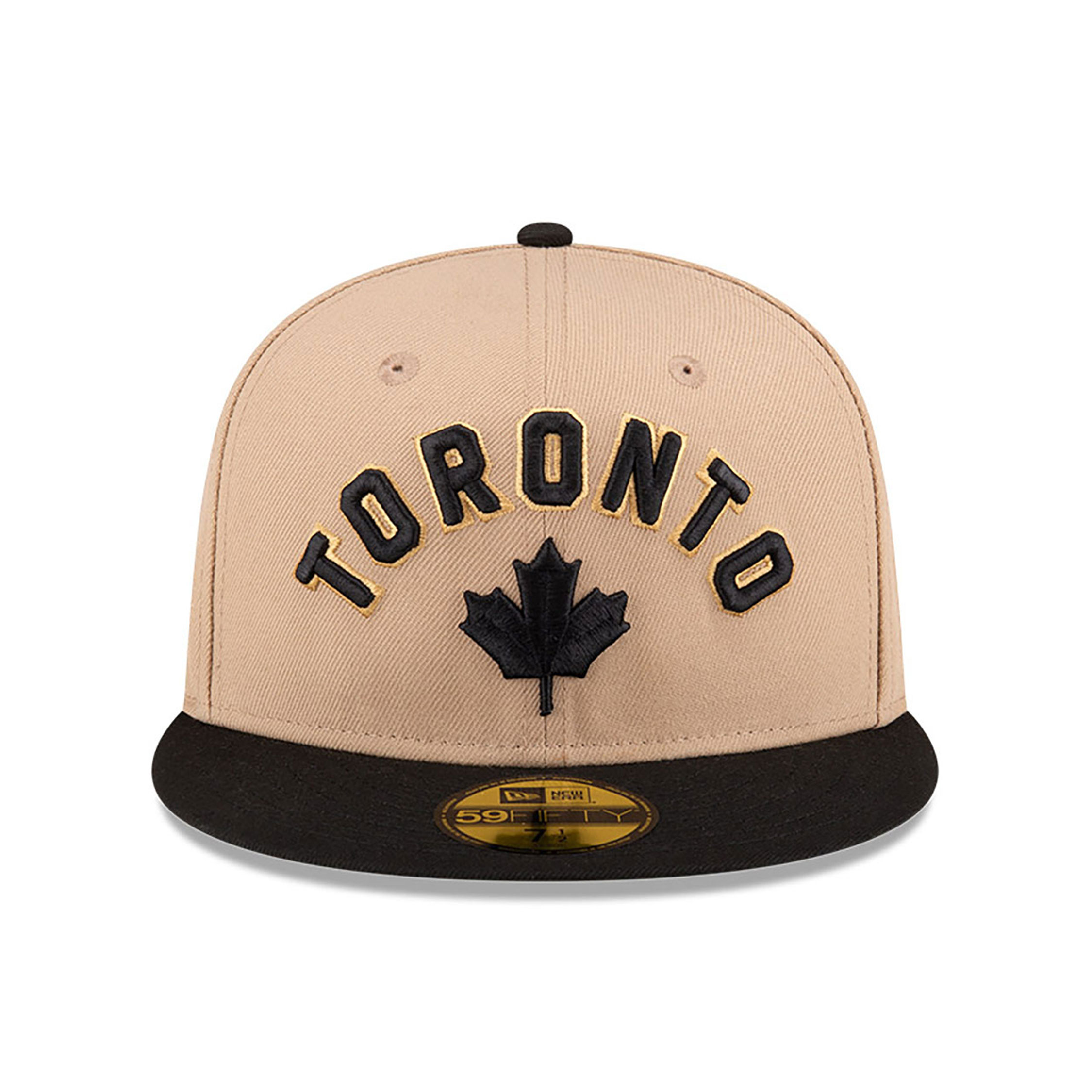 Toronto Raptors NBA City Edition Beige 59FIFTY Fitted Cap