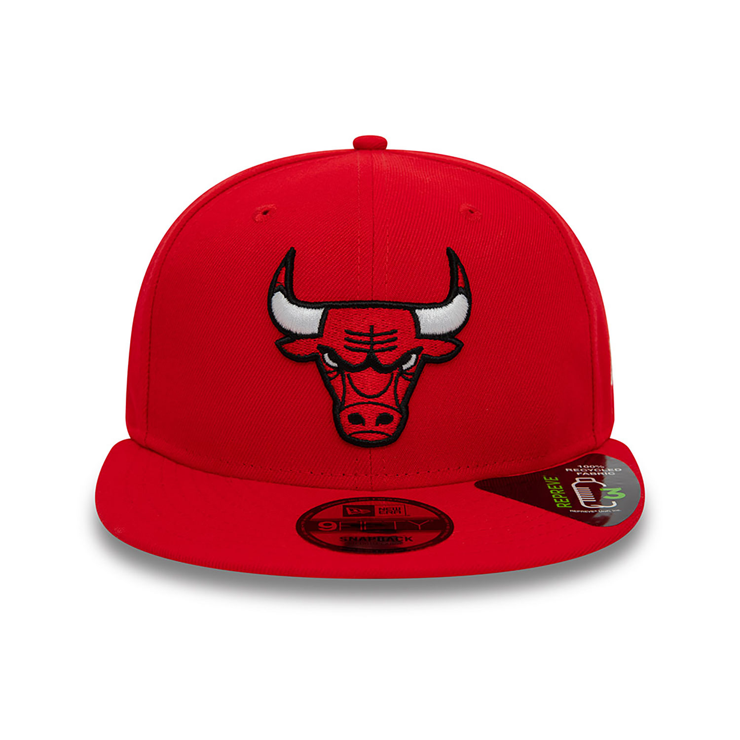 Chicago Bulls NBA Repreve Red 9FIFTY Snapback Cap