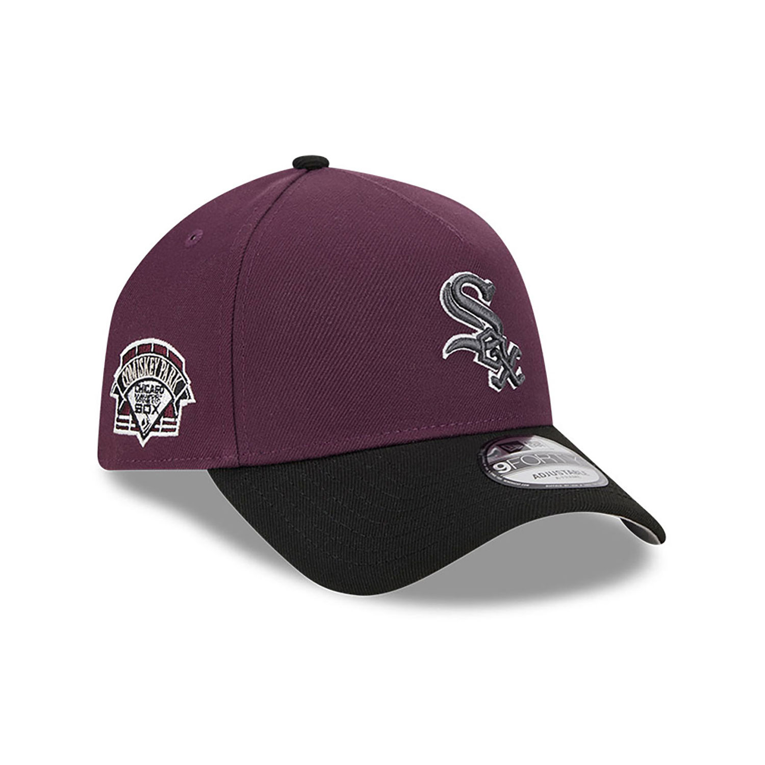 Chicago White Sox Two-Tone Dark Purple 9FORTY A-Frame Adjustable Cap