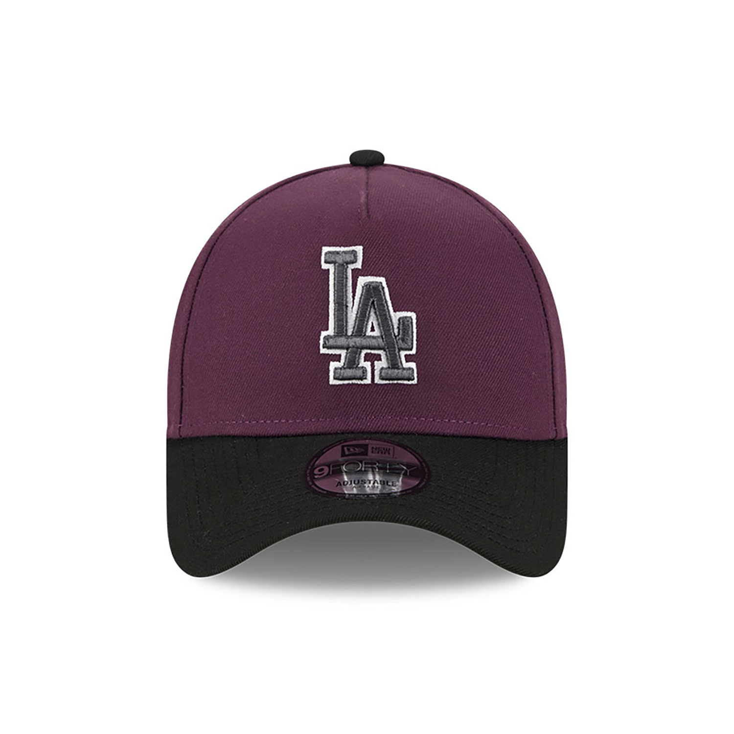 LA Dodgers Two-Tone Dark Purple 9FORTY A-Frame Adjustable Cap