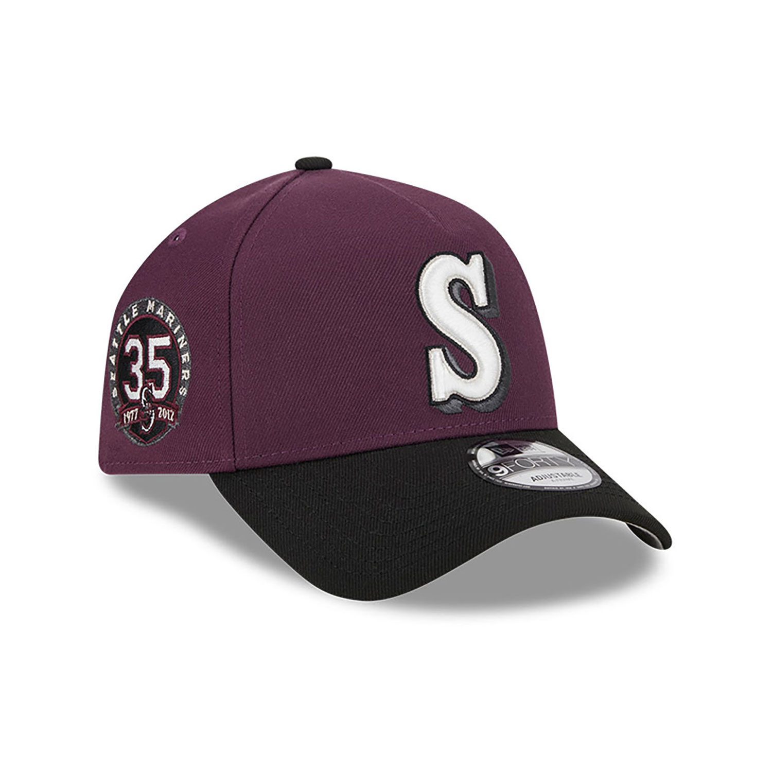 Seattle Mariners Two-Tone Dark Purple 9FORTY A-Frame Adjustable Cap