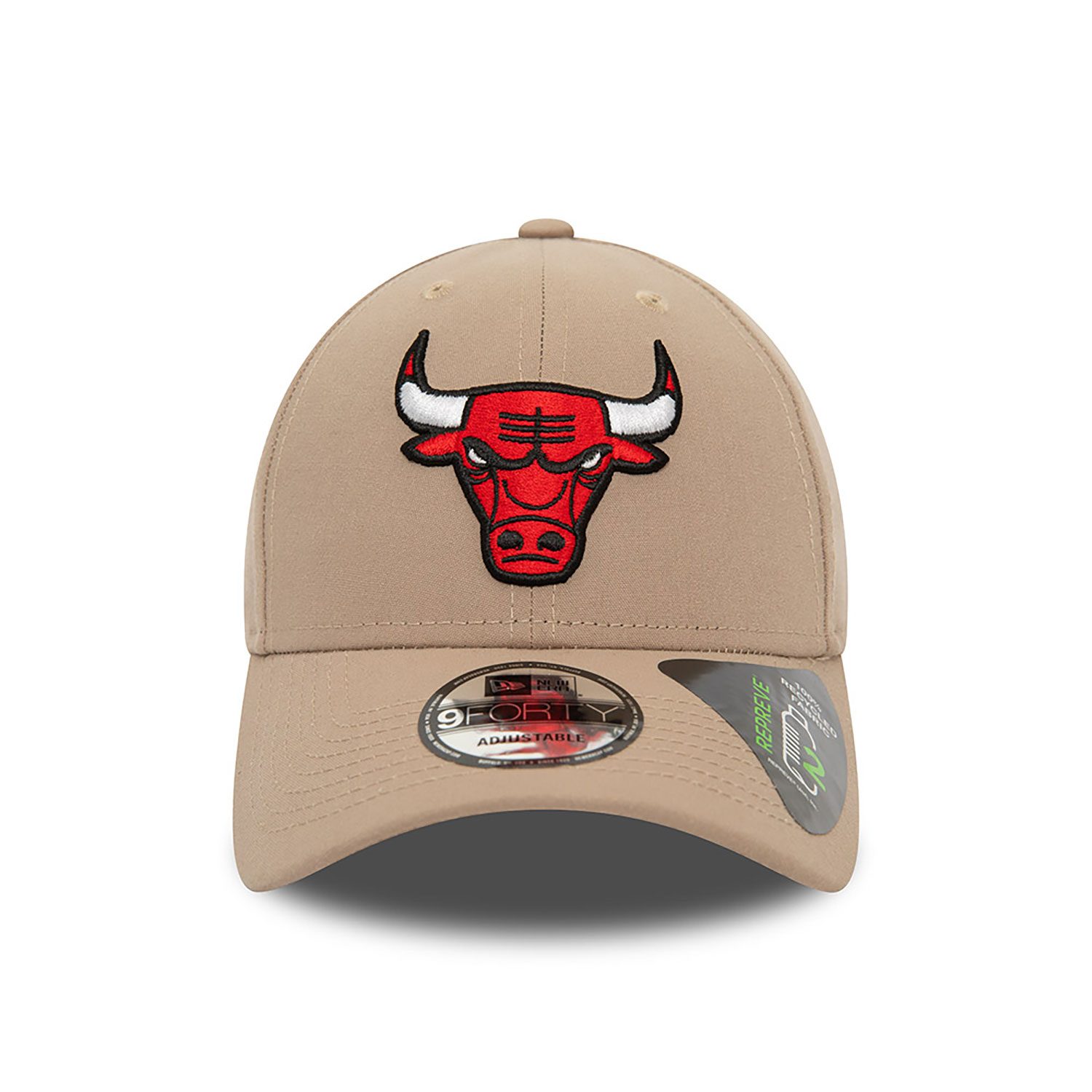 Chicago Bulls NBA Repreve Brown 9FORTY Adjustable Cap