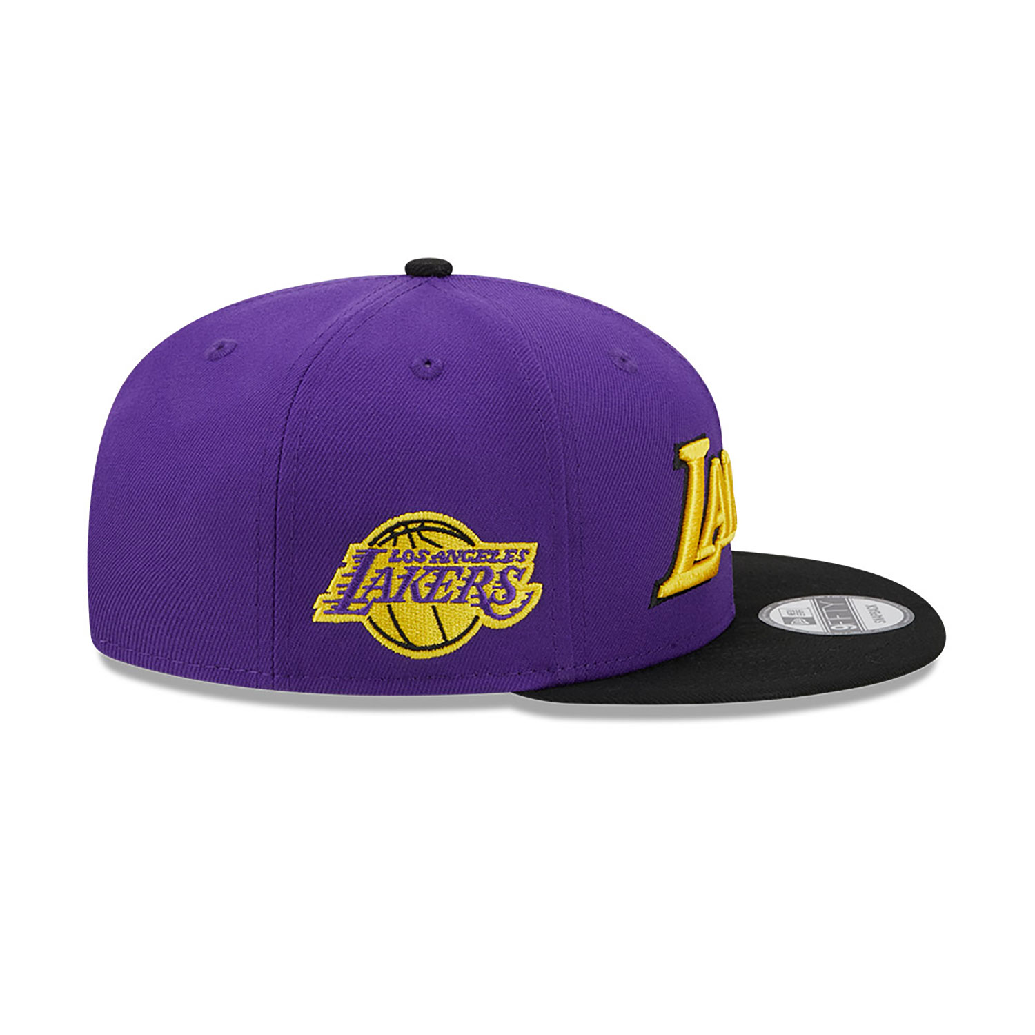 LA Lakers NBA Statement Purple 9FIFTY Snapback Cap