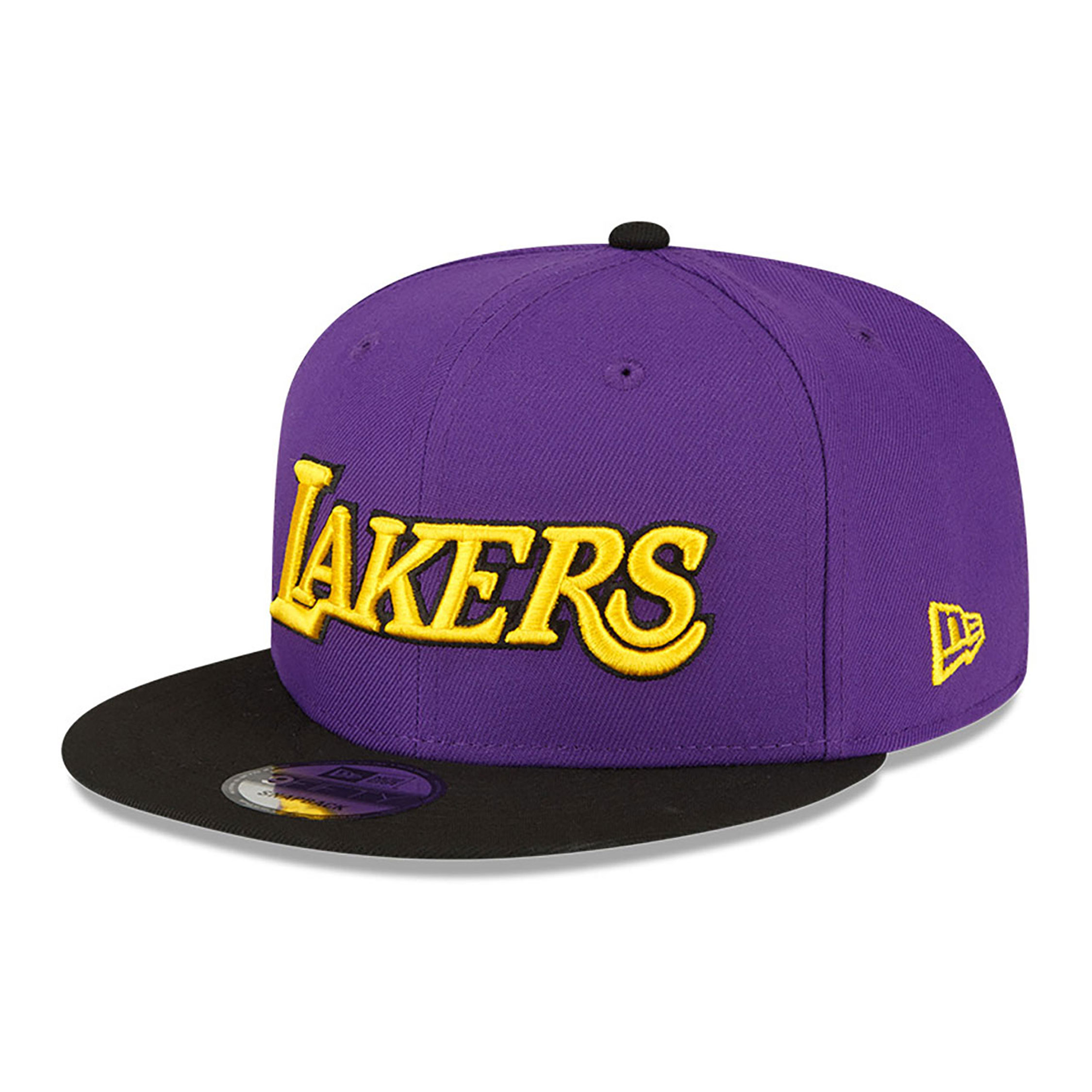 LA Lakers NBA Statement Purple 9FIFTY Snapback Cap