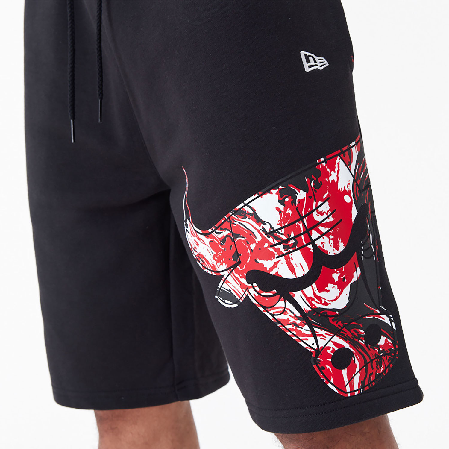 Chicago Bulls NBA Infill Graphic Black Shorts