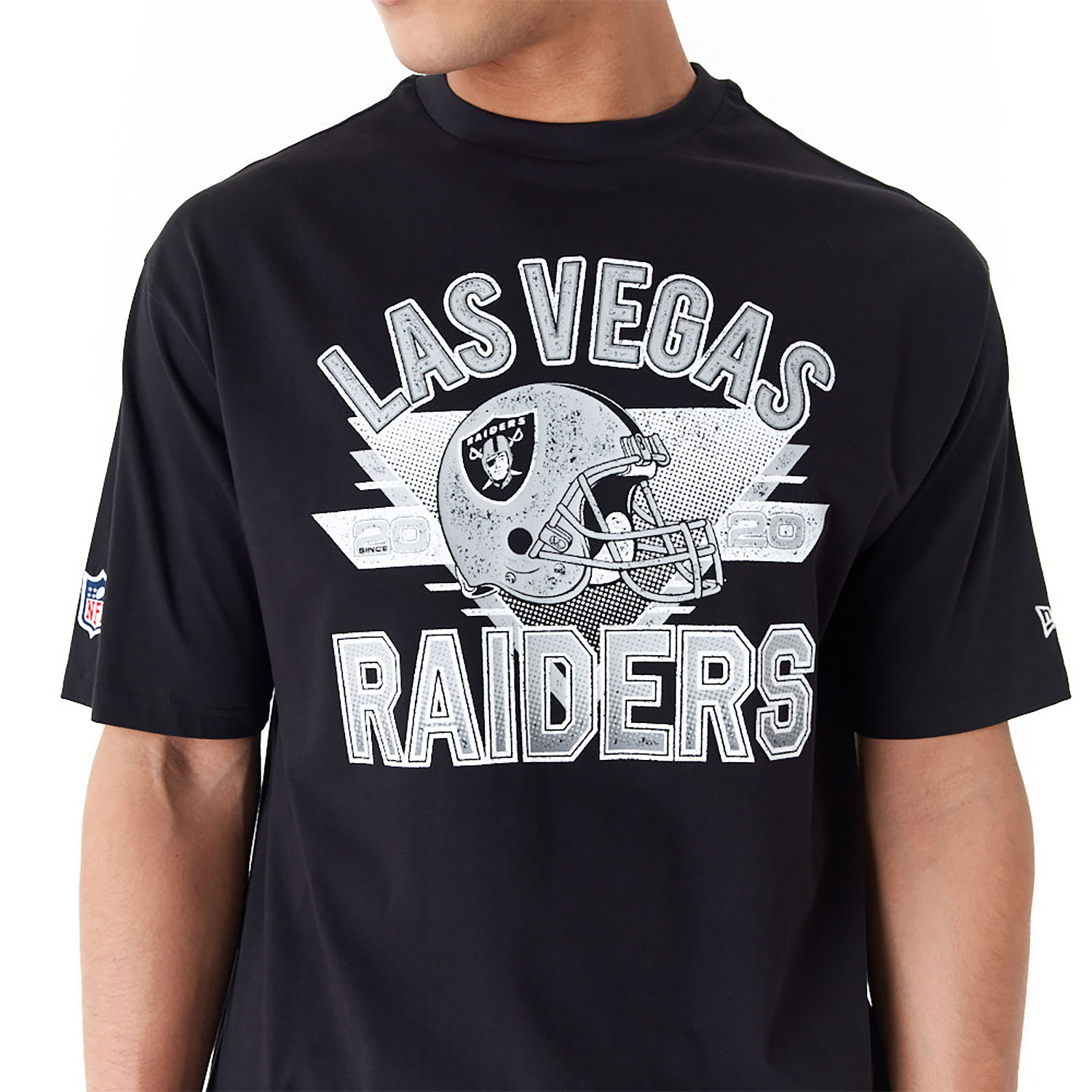 Las Vegas Raiders NFL Black Oversized T-Shirt