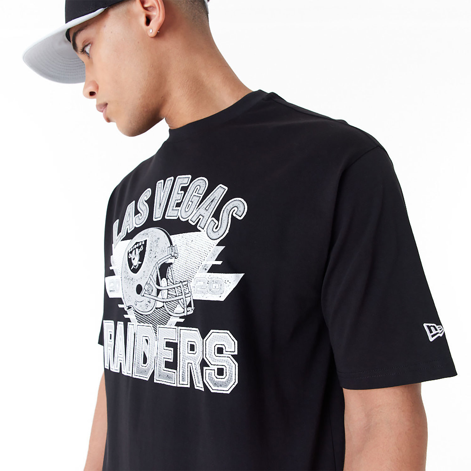 Las Vegas Raiders NFL Black Oversized T-Shirt