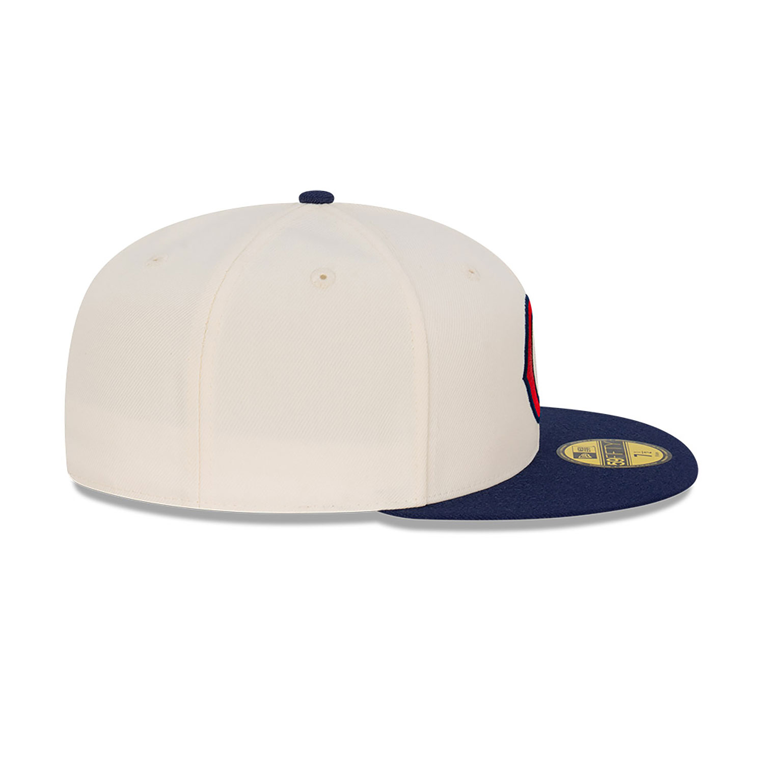 Chicago Cubs Cooperstown Chrome White 59FIFTY Fitted Cap