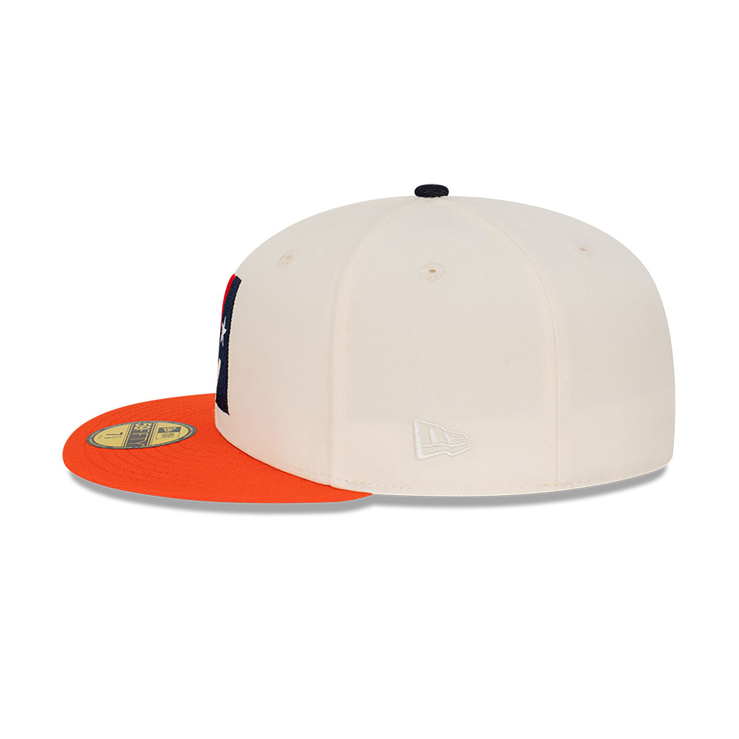 Houston Astros Cooperstown Chrome White 59FIFTY Fitted Cap