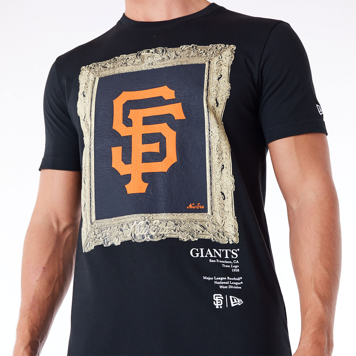 San Francisco Giants Curated Customs Black T-Shirt