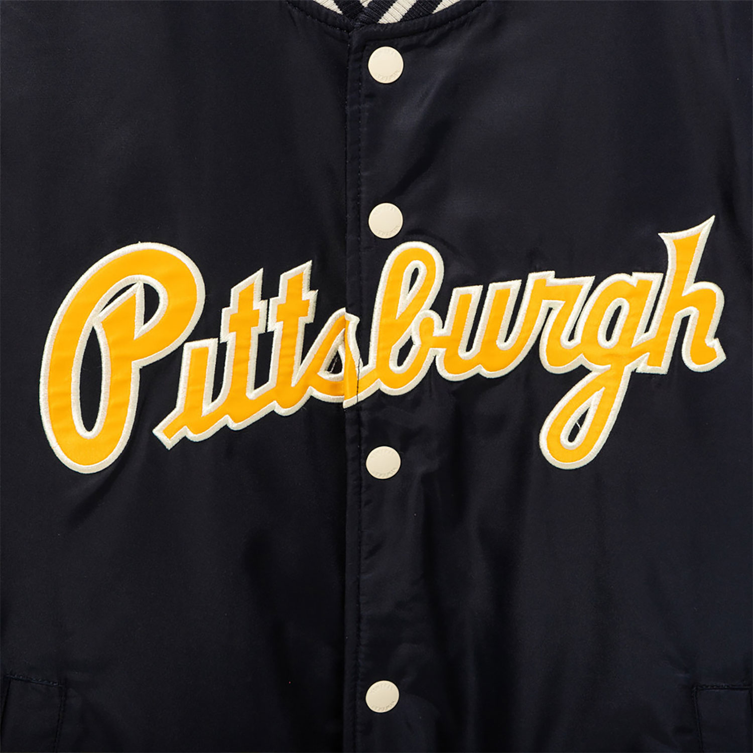 Pittsburgh Pirates New Era Korea Black Cooperstown Jacket