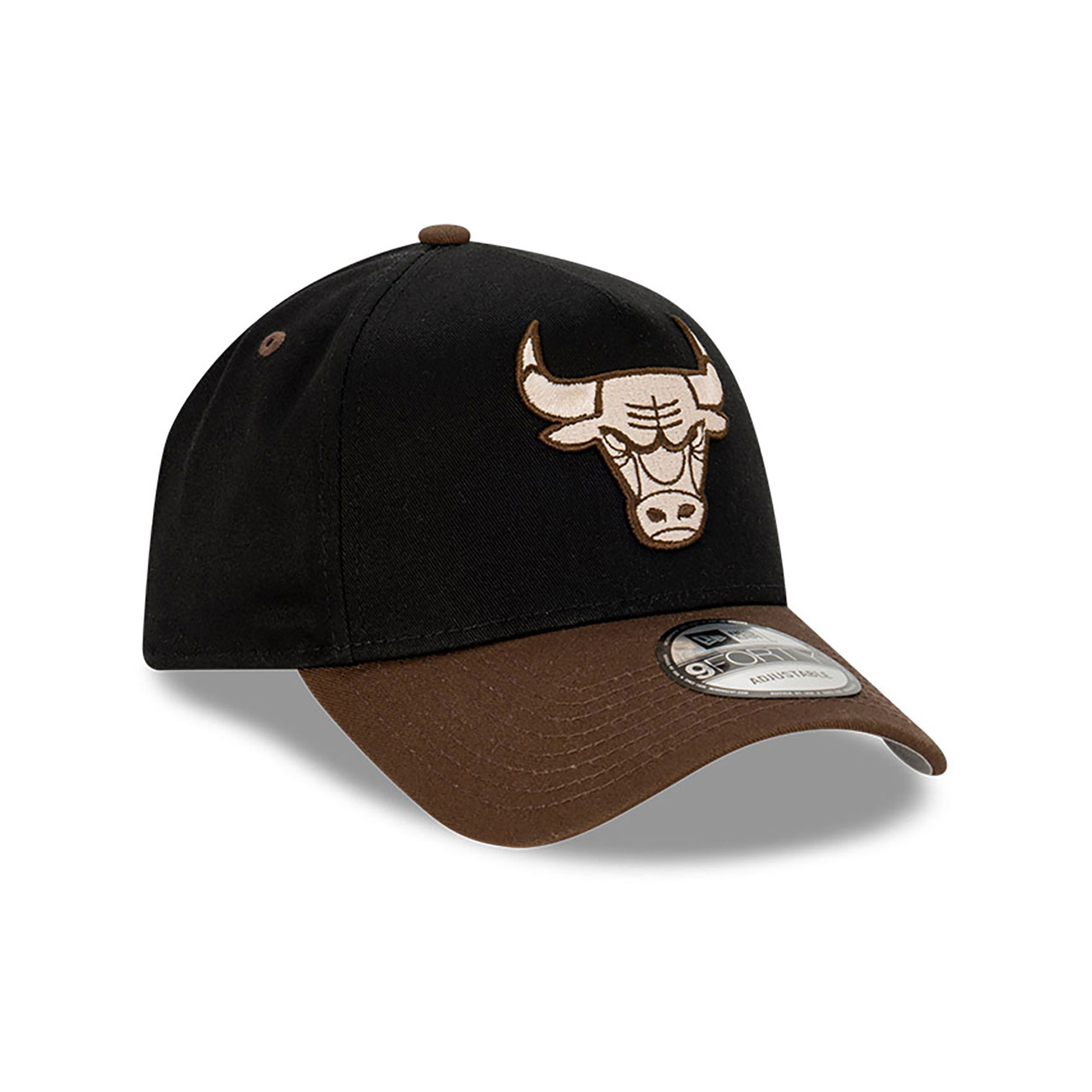 Chicago Bulls Grizzly Black 9FORTY A-Frame Adjustable Cap